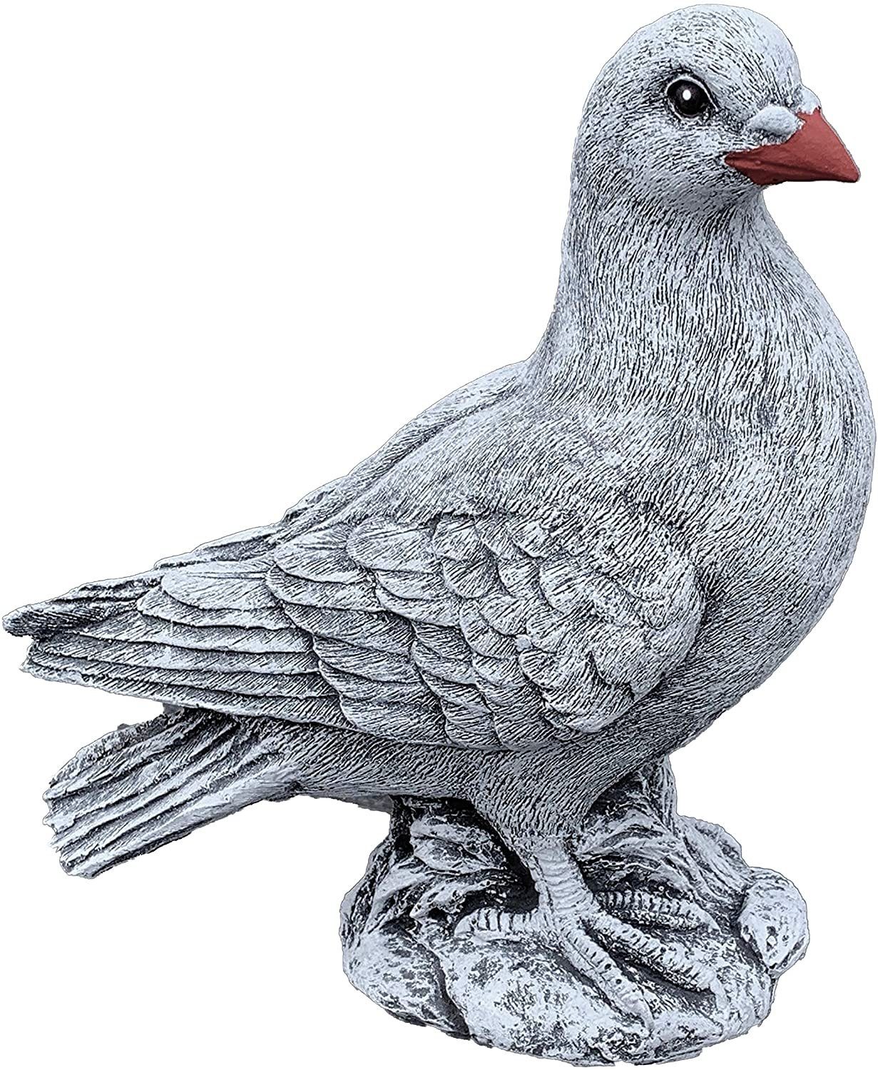 Steinfigur Krone – Gartenskulptur Aus Massivem Steinguss, Frostfest Bis -30°C, 15x27x27 Cm