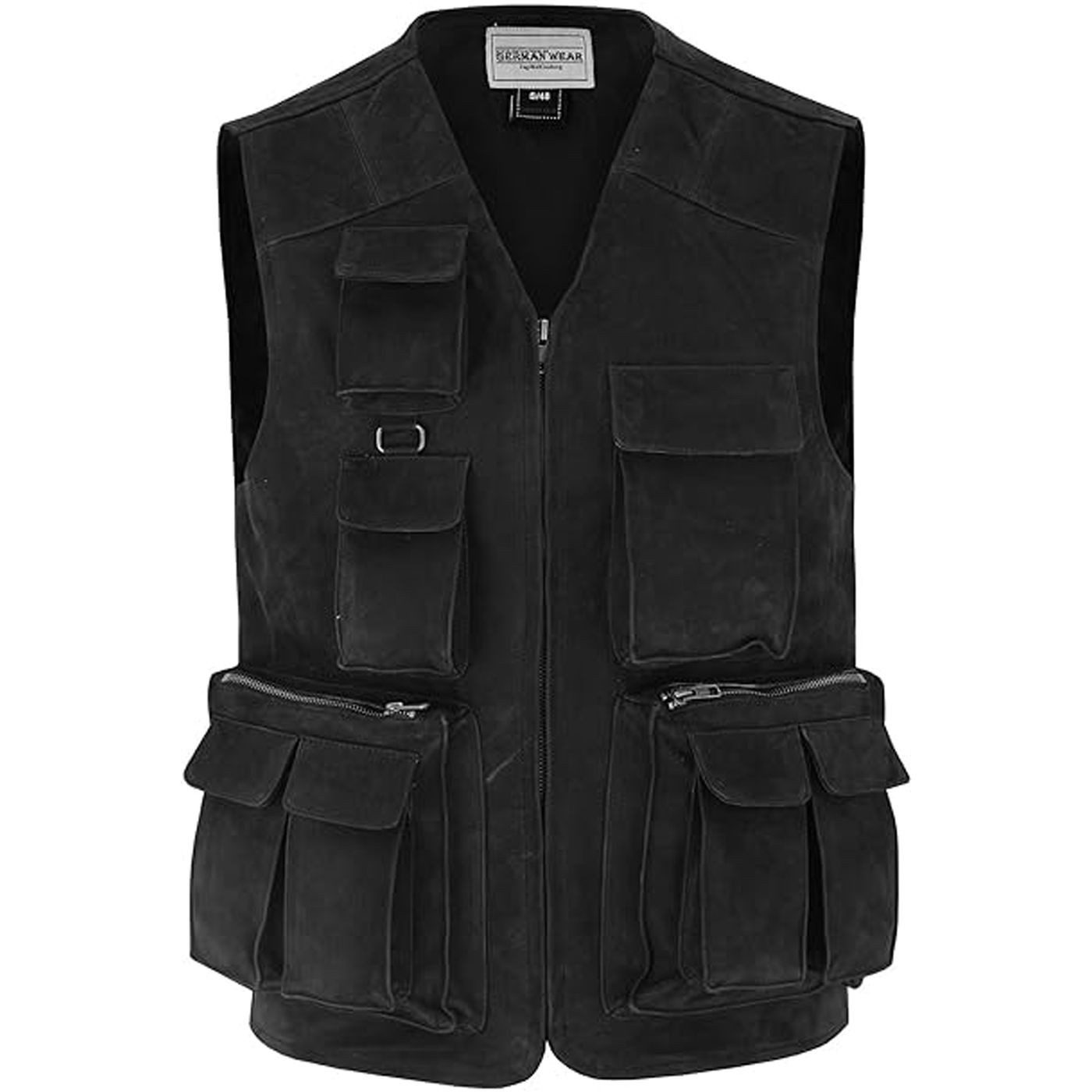 German Wear Jagdweste GW650 Jagd Lederweste günstig online kaufen