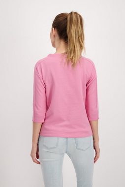 Monari Kapuzensweatshirt Sweatshirt mit Taschen-Detail aus nachhaltiger Baumwolle