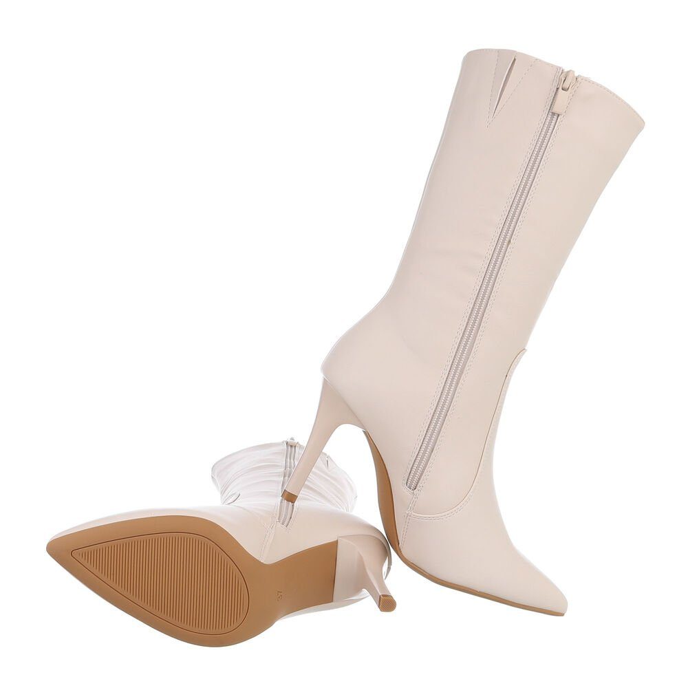 Ital-Design Damen Abendschuhe Elegant High-Heel-Stiefel (85080919) günstig online kaufen