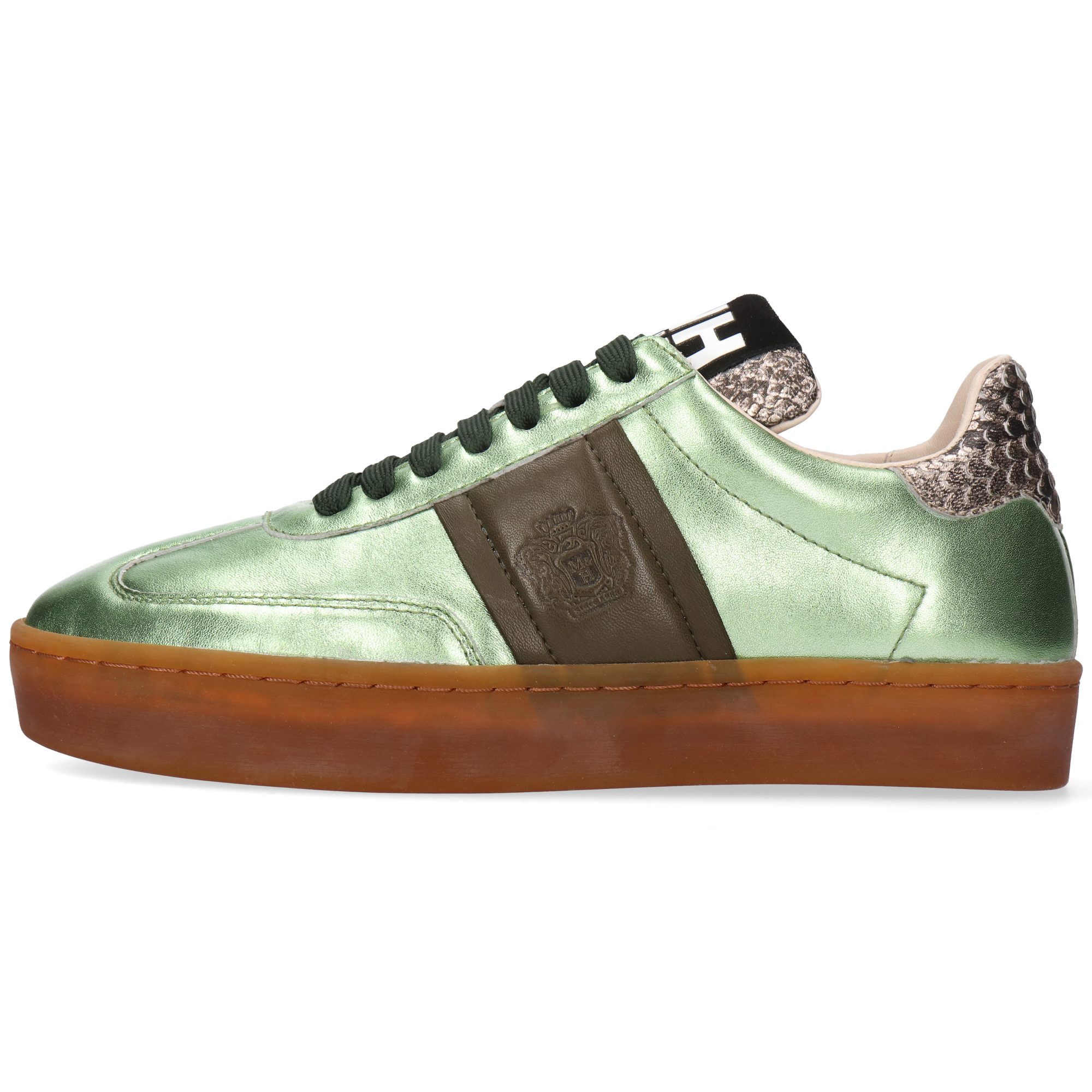 Melvin & Hamilton Amira 1 Leder-Sneakers für Damen Sneaker Flache Absätze, Echtes Leder, Herausnehmbare Innensohle, Latex Sohle