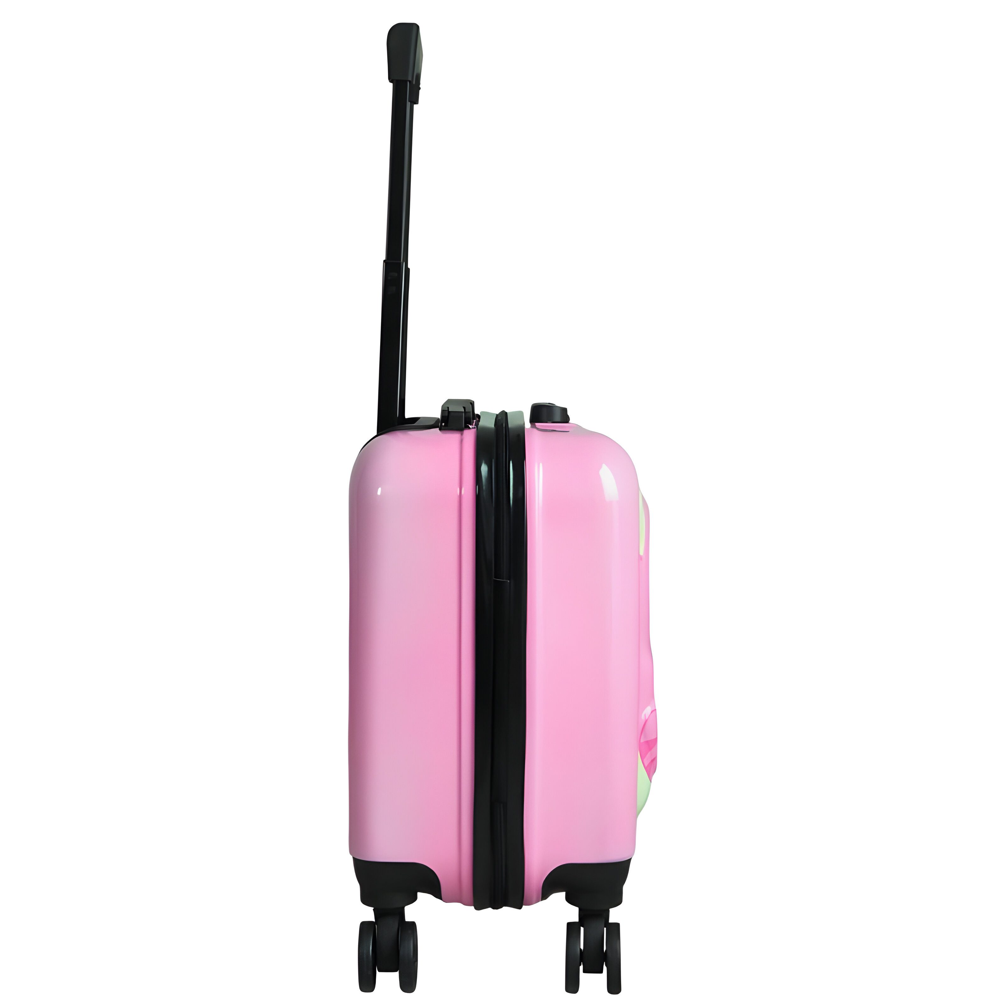 WS-Trend Kinderkoffer Katze 3D Kinder Trolley Kinderkoffer ABS Kindertrolley 45x35x25 cm, 4 Rollen