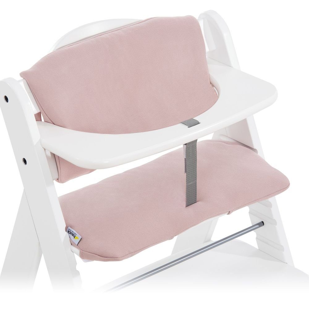 Hauck KinderSitzauflage Deluxe, Stretch Rose, für ALPHA+ Holzhochstuhl