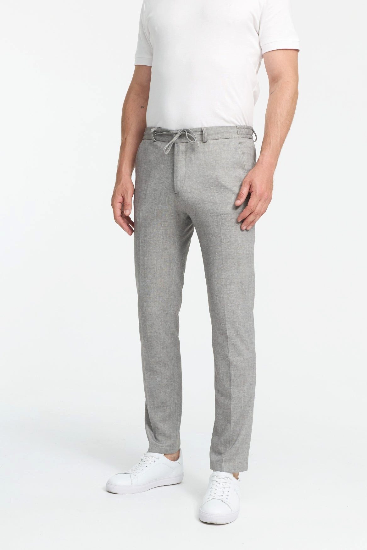 ZUITABLE Anzughose Hose DiSpartaflex SE 261617-330, Med. Grey