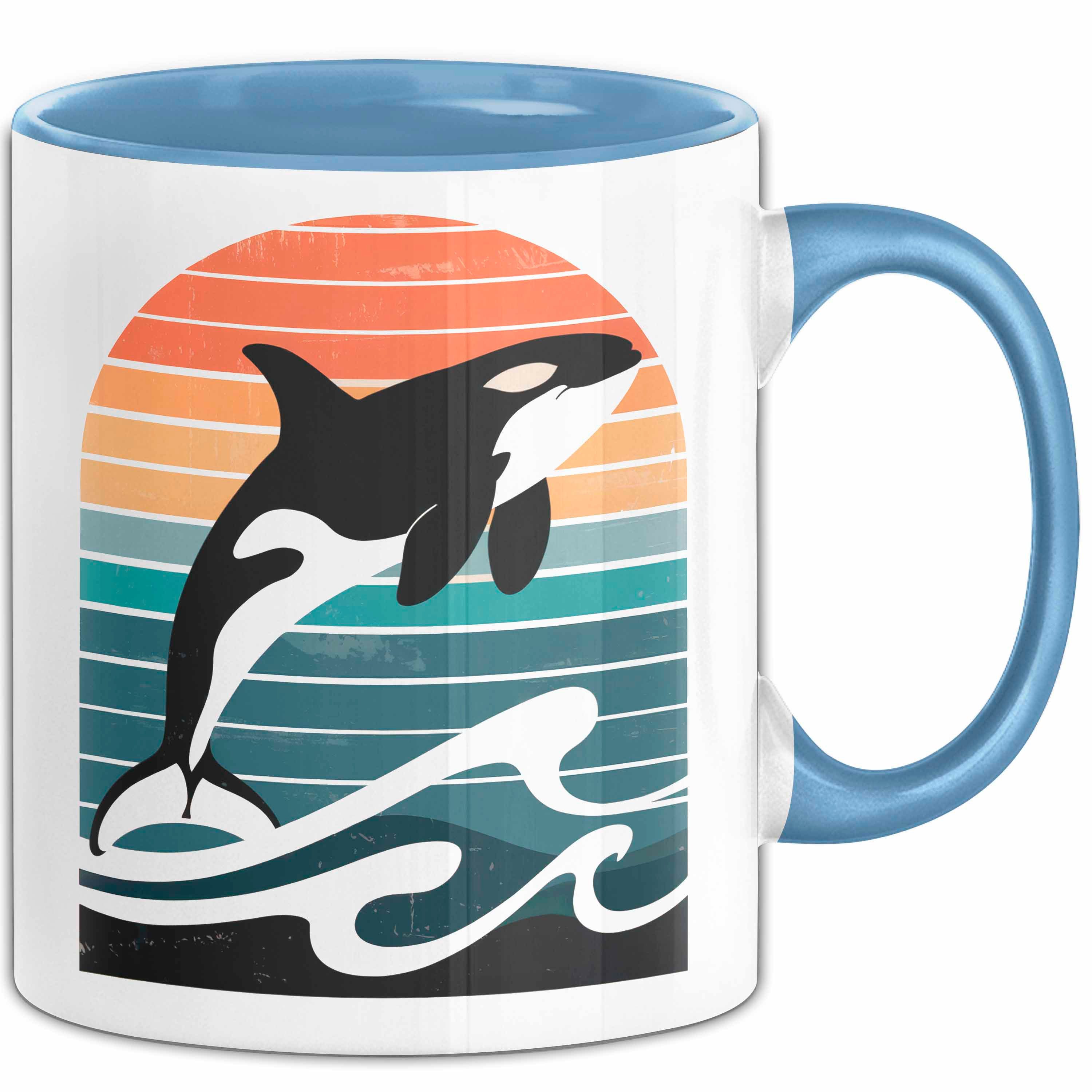 Tasse Wal Tier Tasse Geschenk Lustige Geschenkidee Spruch