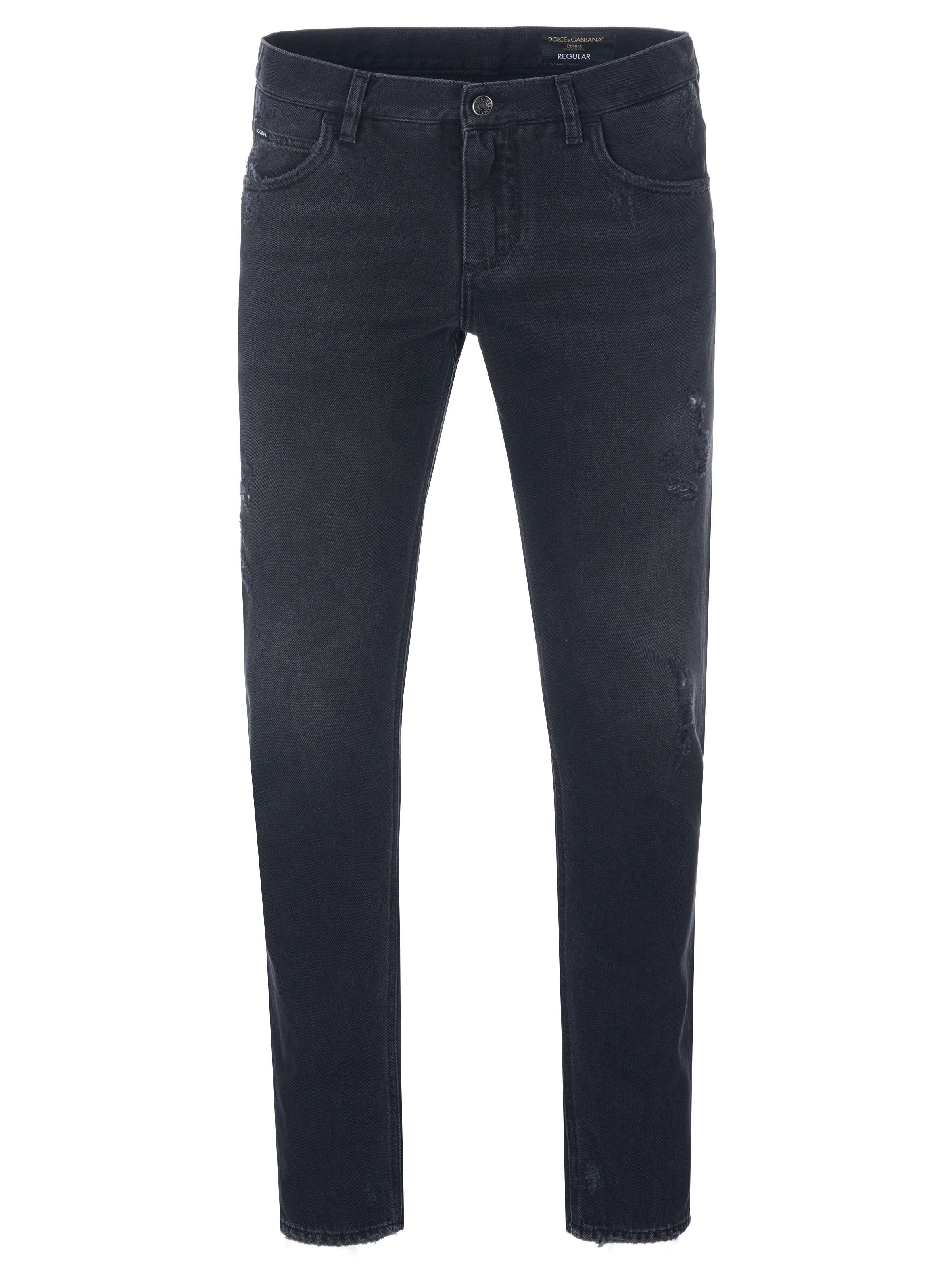 DOLCE & GABBANA Straight-Jeans Dolce & Gabbana Jeans schwarz