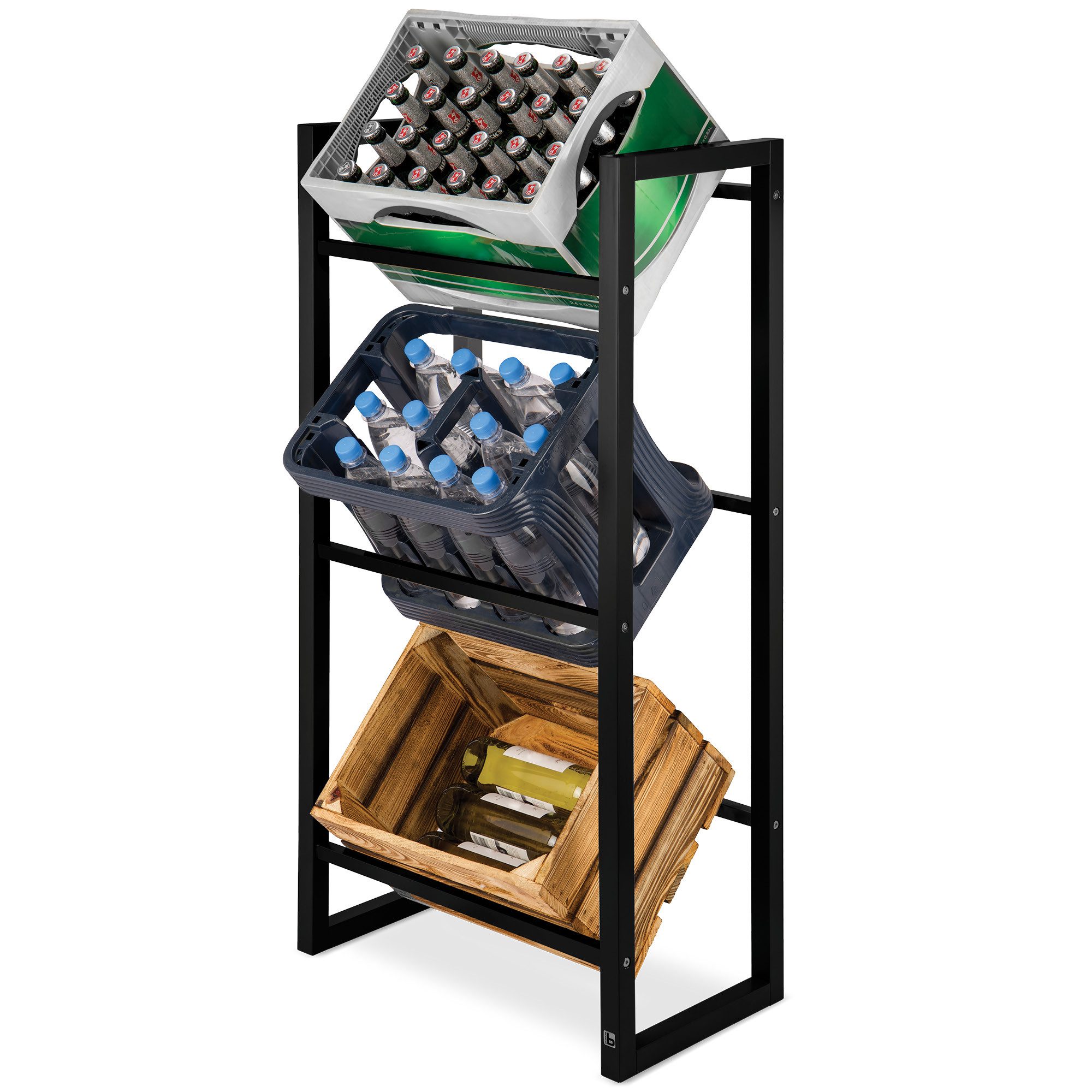 bomoe Regal Mattis, Getränkekistenregal, 55x32x112cm günstig online kaufen
