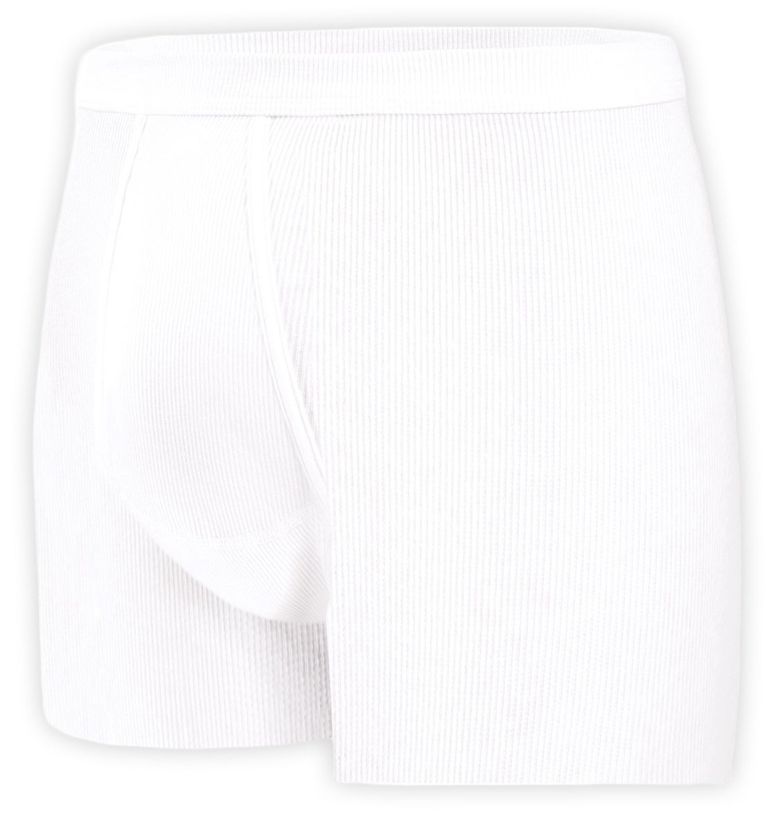 Comte Boxershorts (2-St., 2er-Pack) Herren Unterhosen Shorts 2er-Pack Pants mit Eingriff Doppelripp