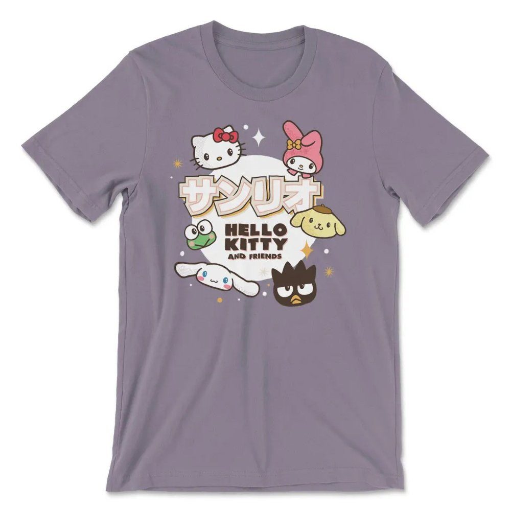 Hello Kitty T-Shirt And Friends Japanese T-Shirt