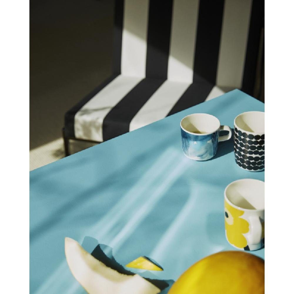 Marimekko Tasse Becher Oiva Unikko Weiß-Schwarz (Klein)
