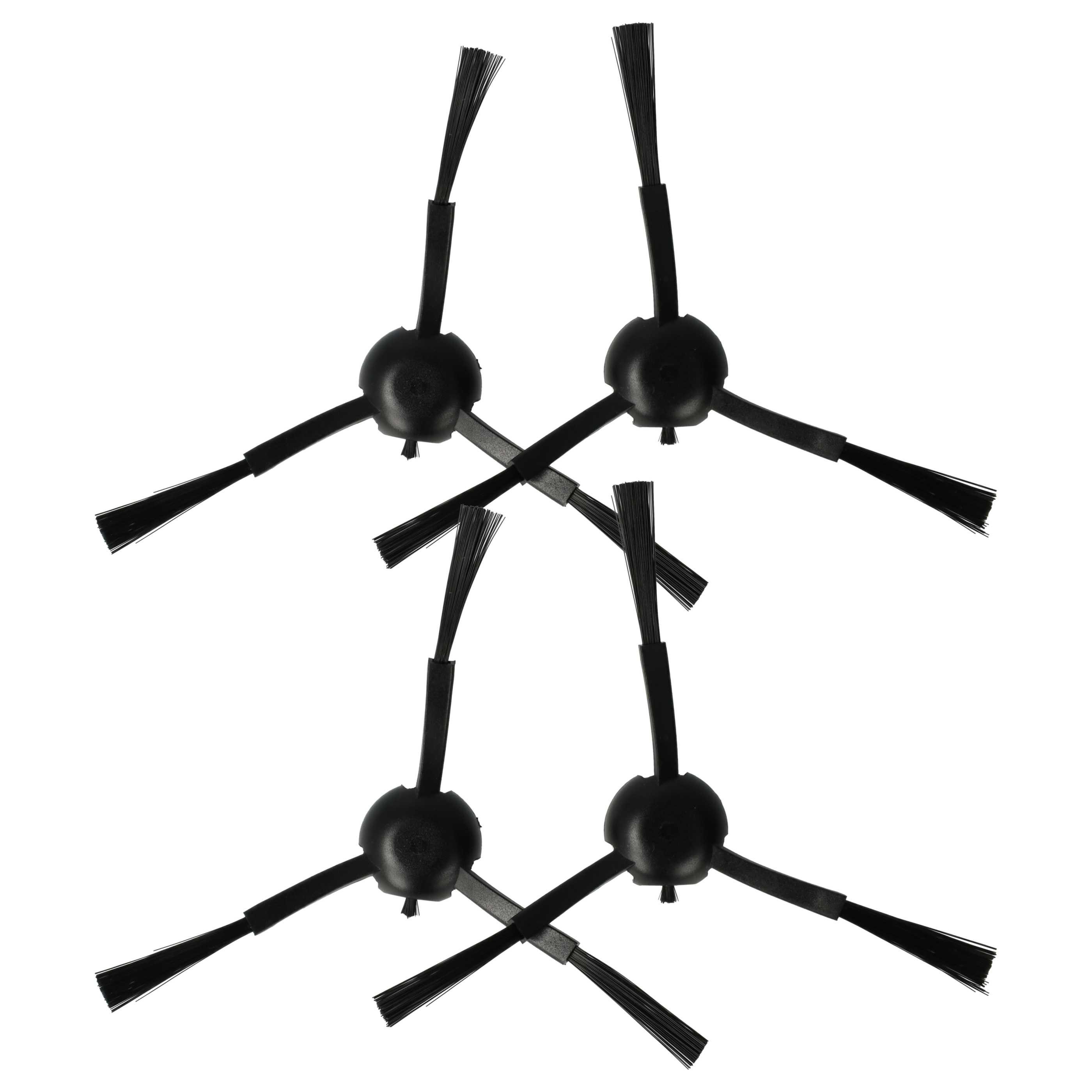 vhbw Bürste passend für Mova E30 Ultra Saugroboter, Zubehör für Mova, (4-tlg)