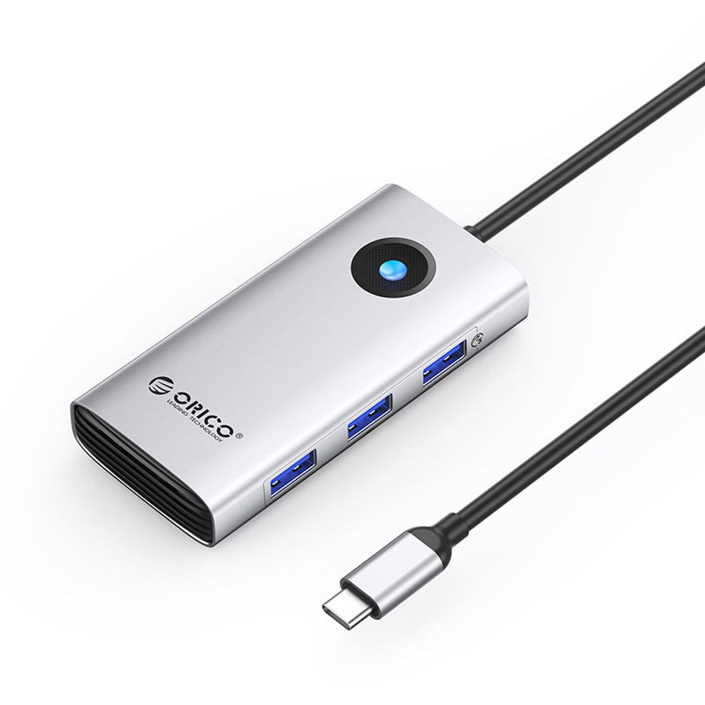 ORICO Orico PW11 6-in-1 USB-C Dockingstation 100W USB-Adapter