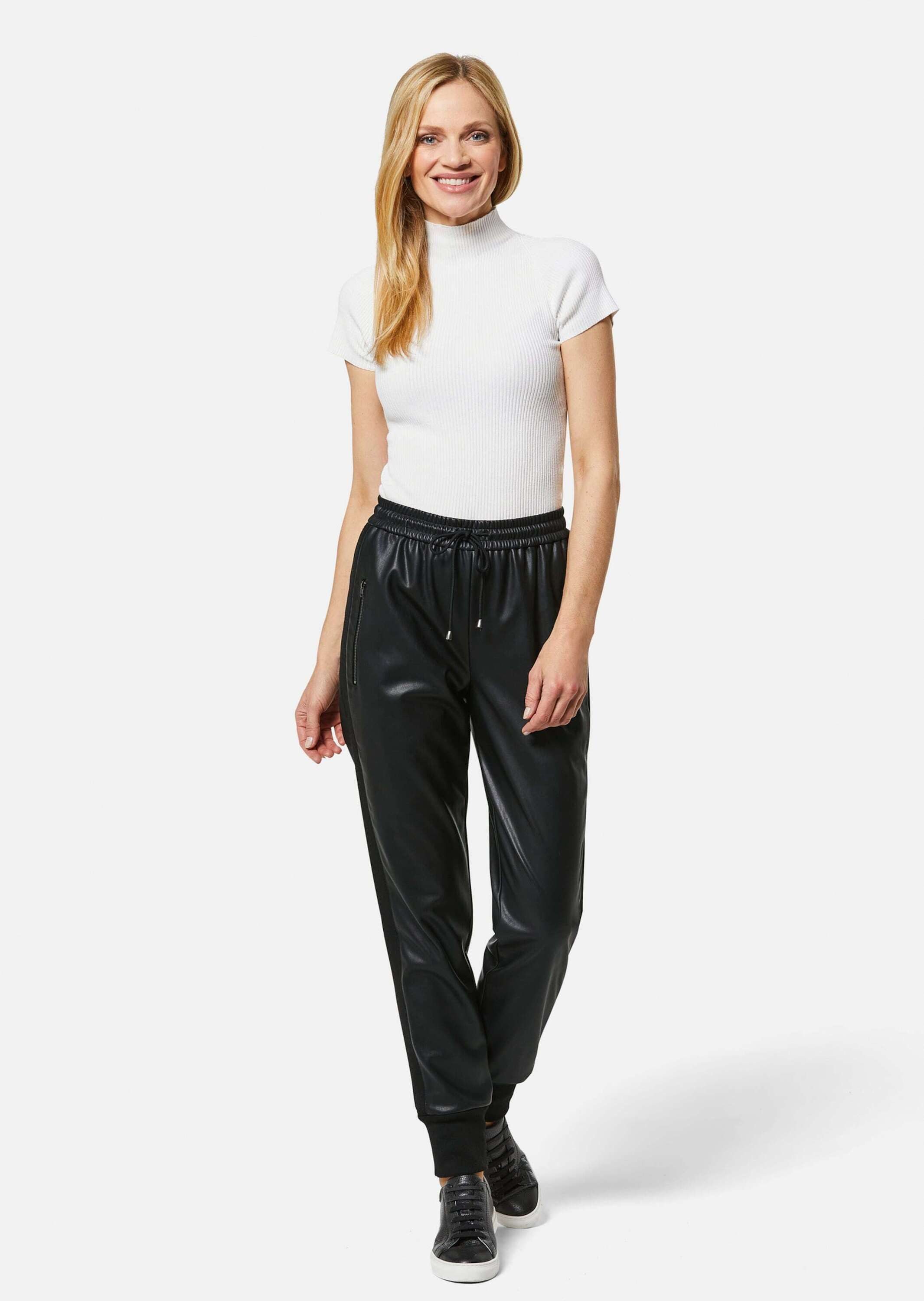 MADELEINE Jogger Pants Hose aus Lederimitat günstig online kaufen