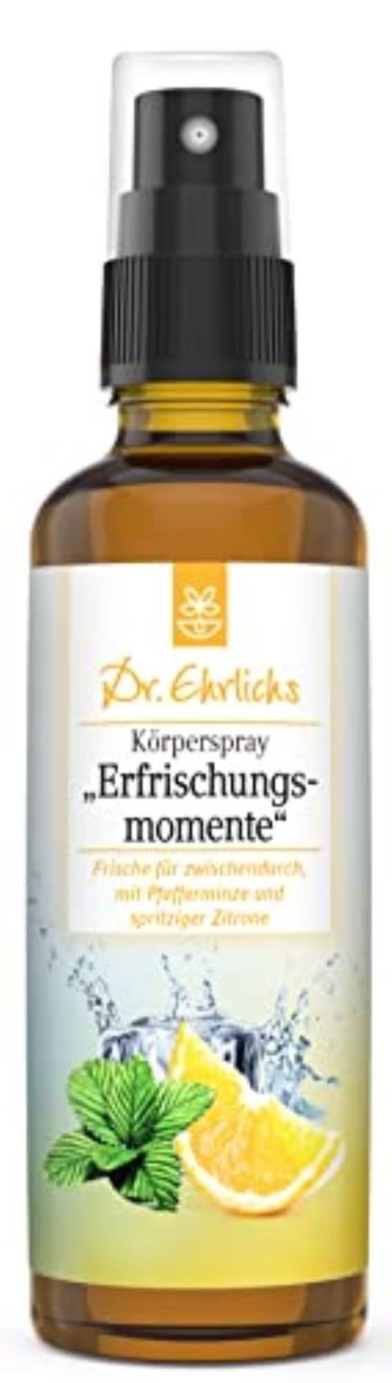 Gesichts- und Körperspray Dr. Ehrlichs Körperspray Erfrischungsmomente Kühlspray, Body Splash