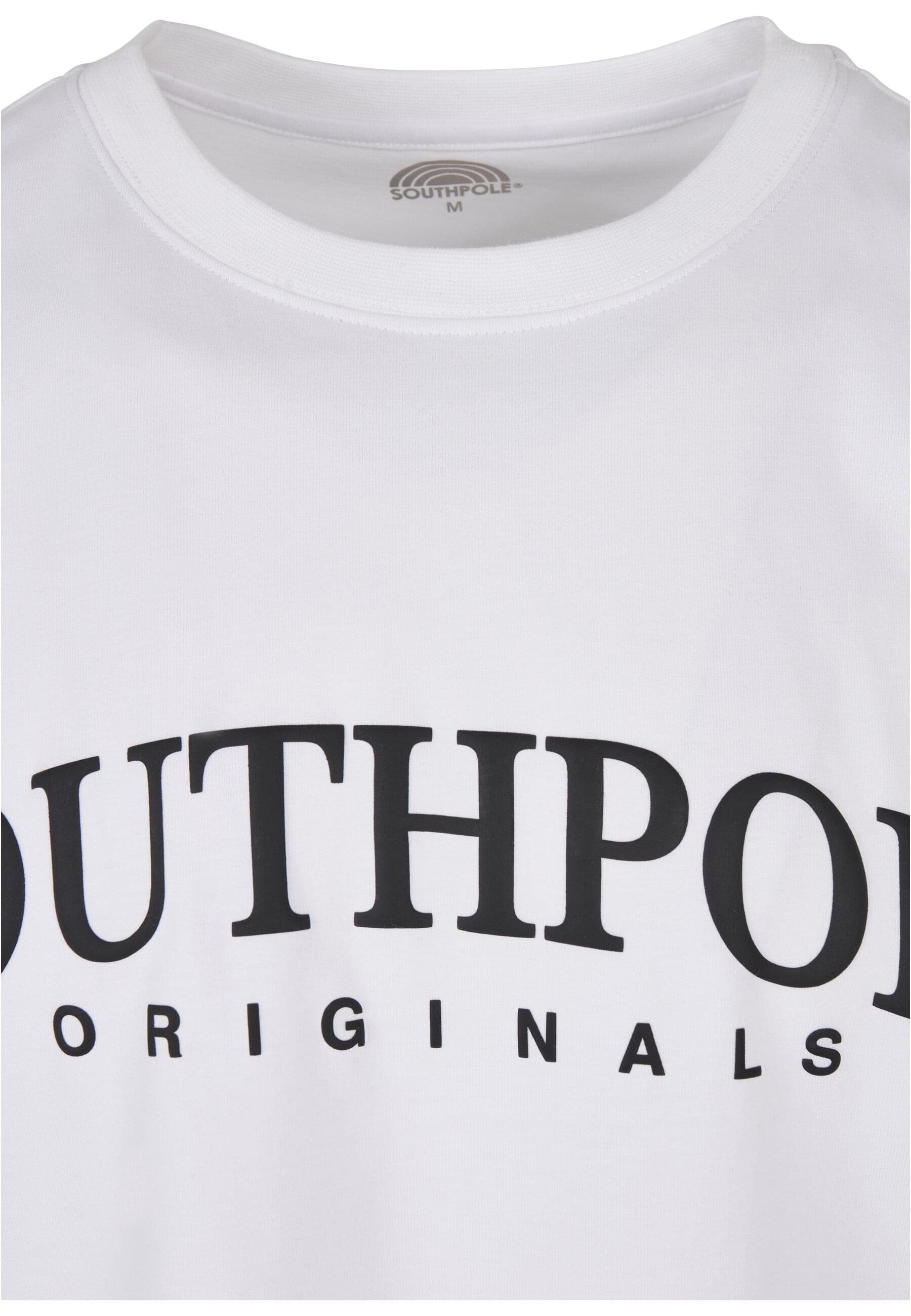 (1-tlg) T-Shirt Southpole Southpole white Print Herren Tee Puffer