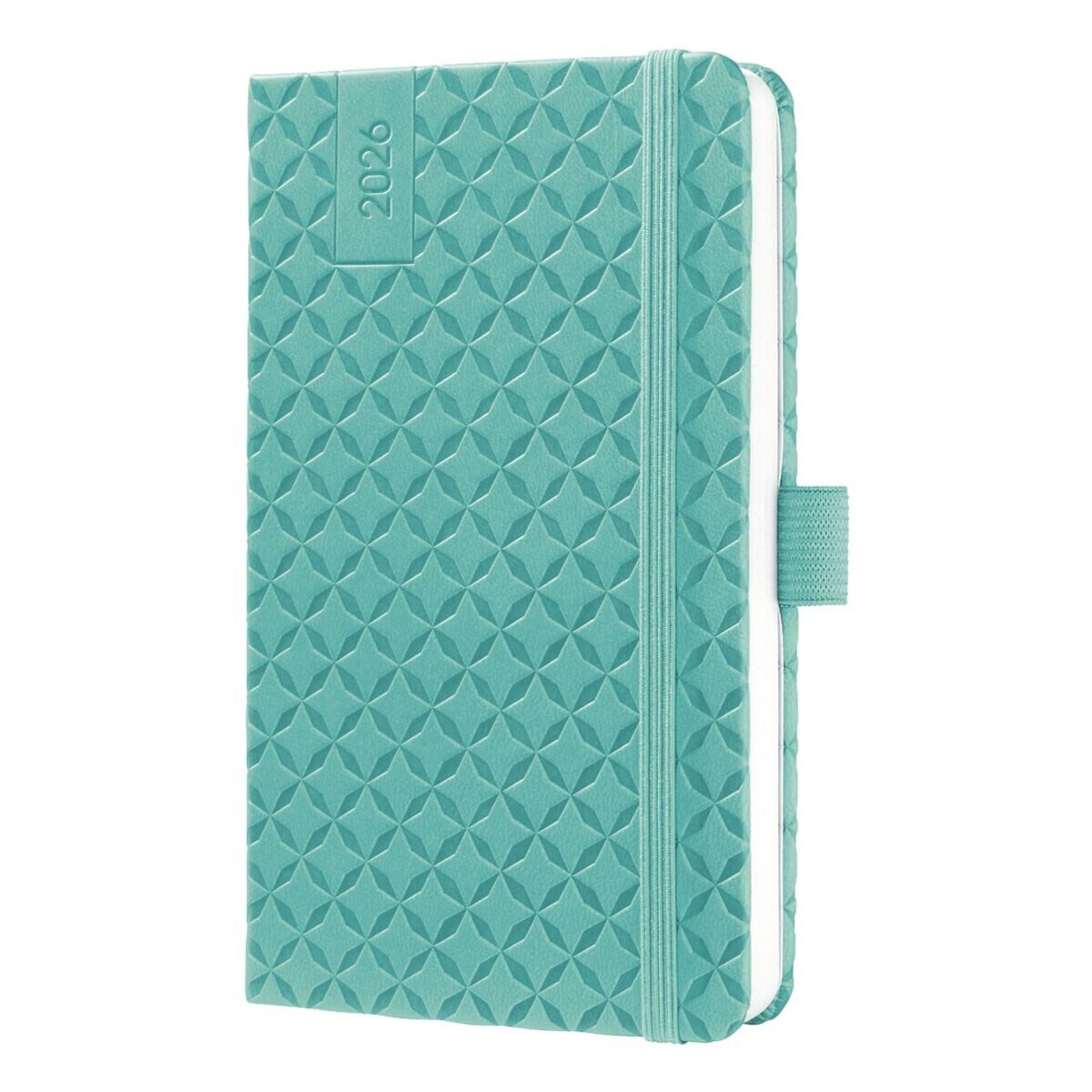 Sigel Buchkalender Jolie 2026, 1 Woche = 2 Seiten