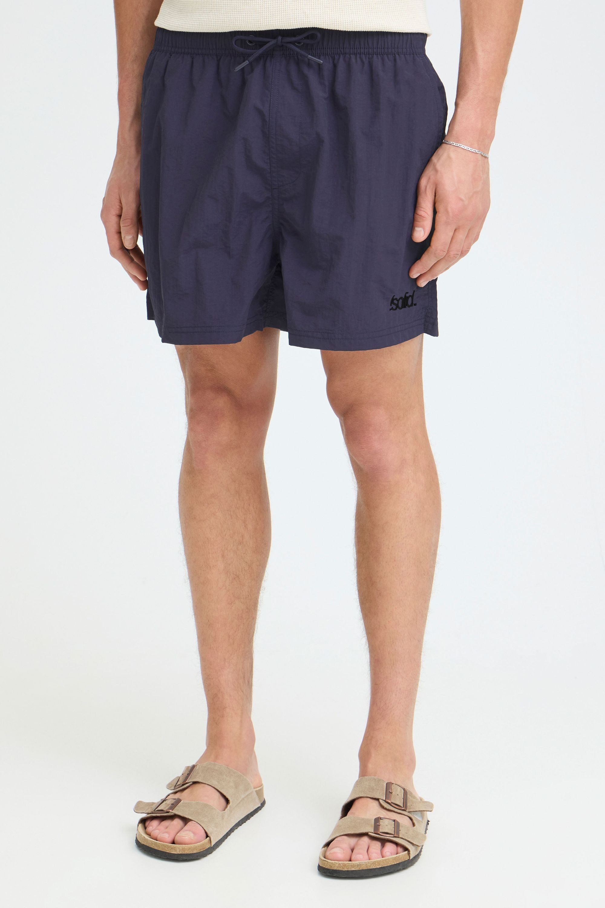 !Solid Shorts SDUrlest Schlichte Badeshorts mit elastischem Bund