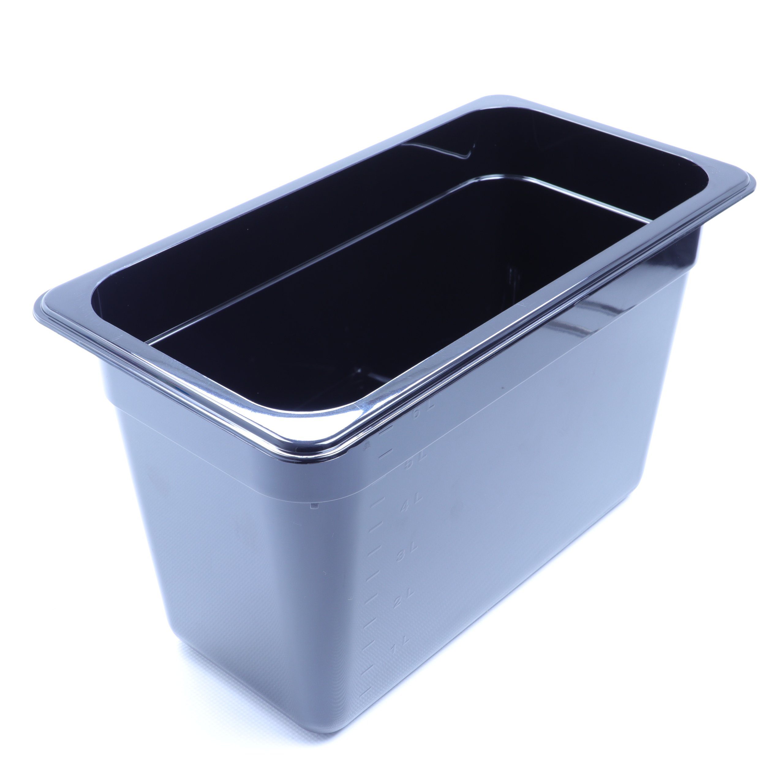 Airbrush-City Thermobehälter Kunststoff GN 1/3 Polycarbonat schwarz Gastronormbehälter GN-Behälter 7,8 Liter Tiefe 200mm, (1-tlg)