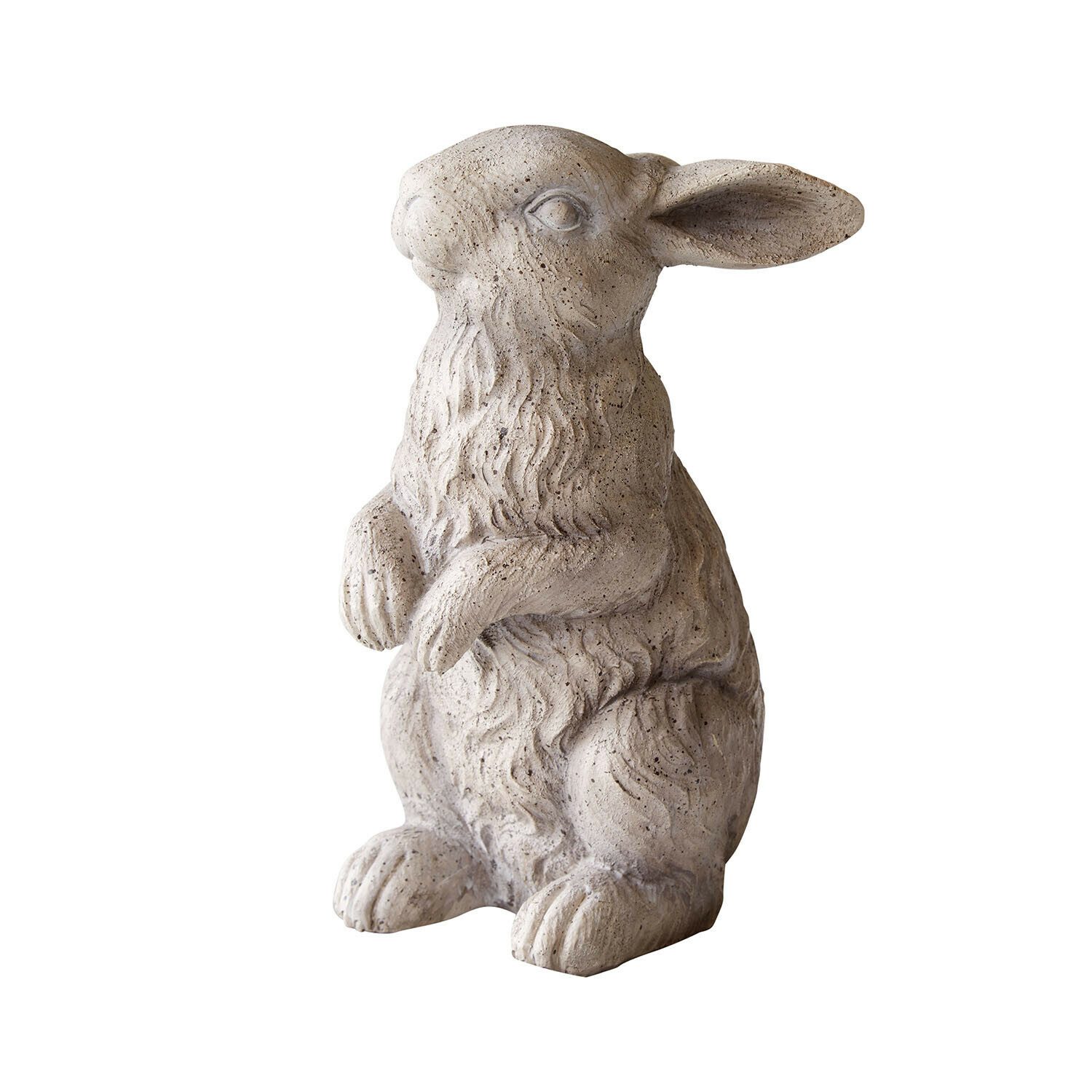 Mirabeau Osterfigur Deko-Hase Ravencrest braun, Ostern, Frühling, Hase, Steinoptik aus Polyresin, Detailreich bemalt