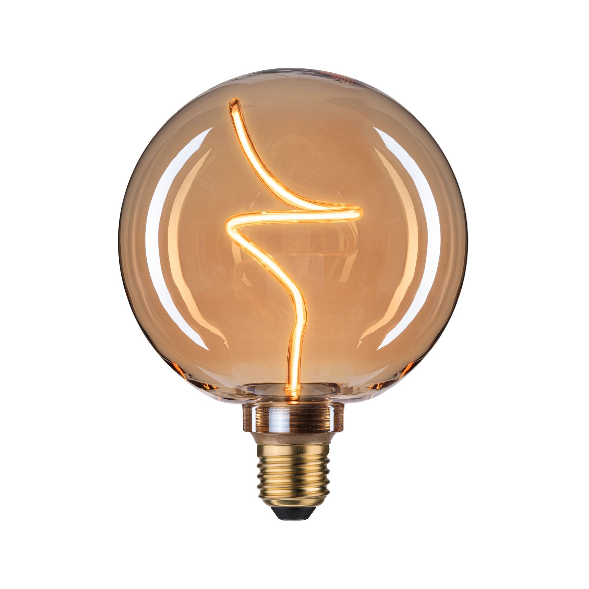 Paulmann LED-Leuchtmittel Floating Shine G125 V1 250lm 4W 1800K Gold 230V, E27, 1 St.