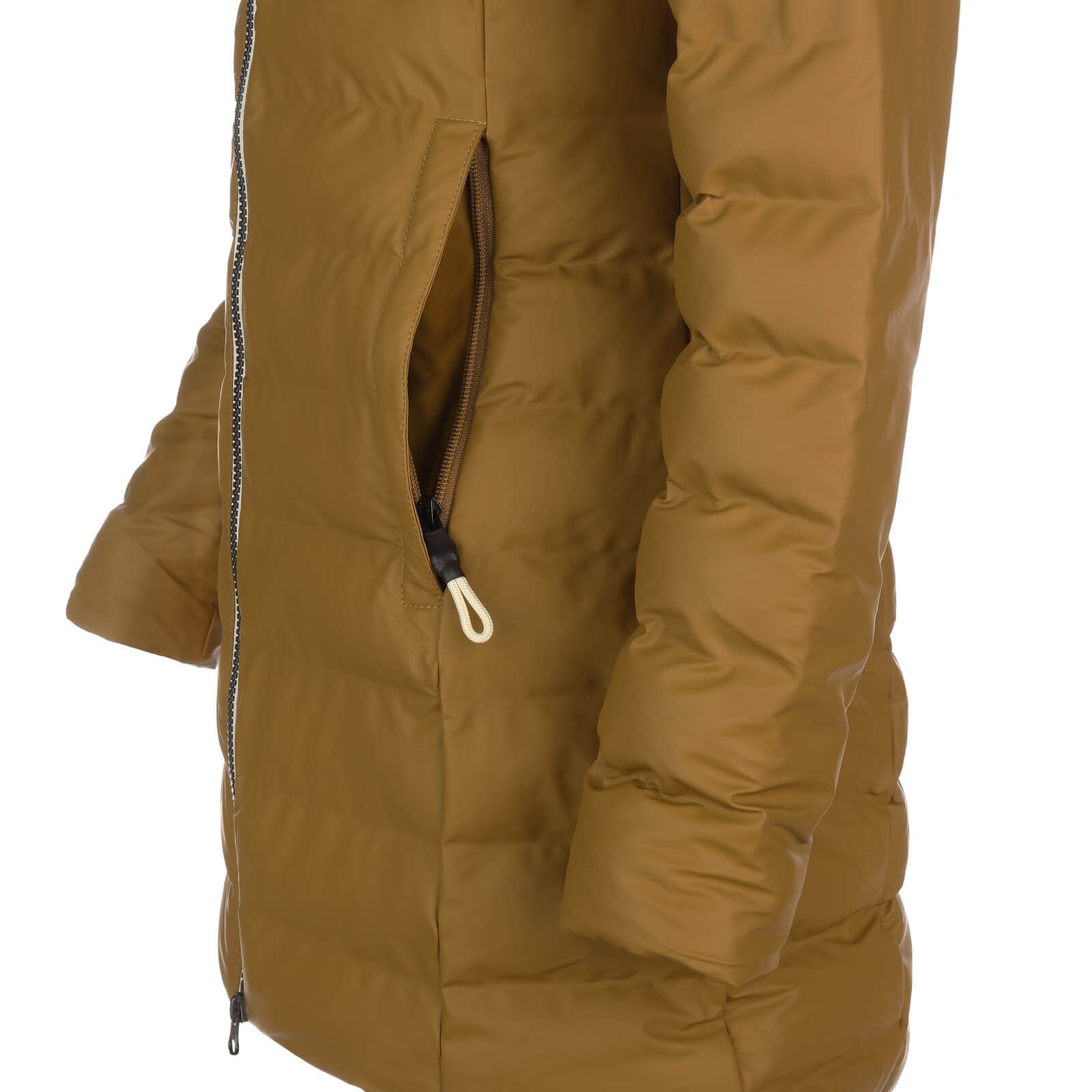 Dry Fashion Regenmantel Damen PU-Mantel Danzig gesteppt - Outdoor-Jacke wind- und wasserdicht