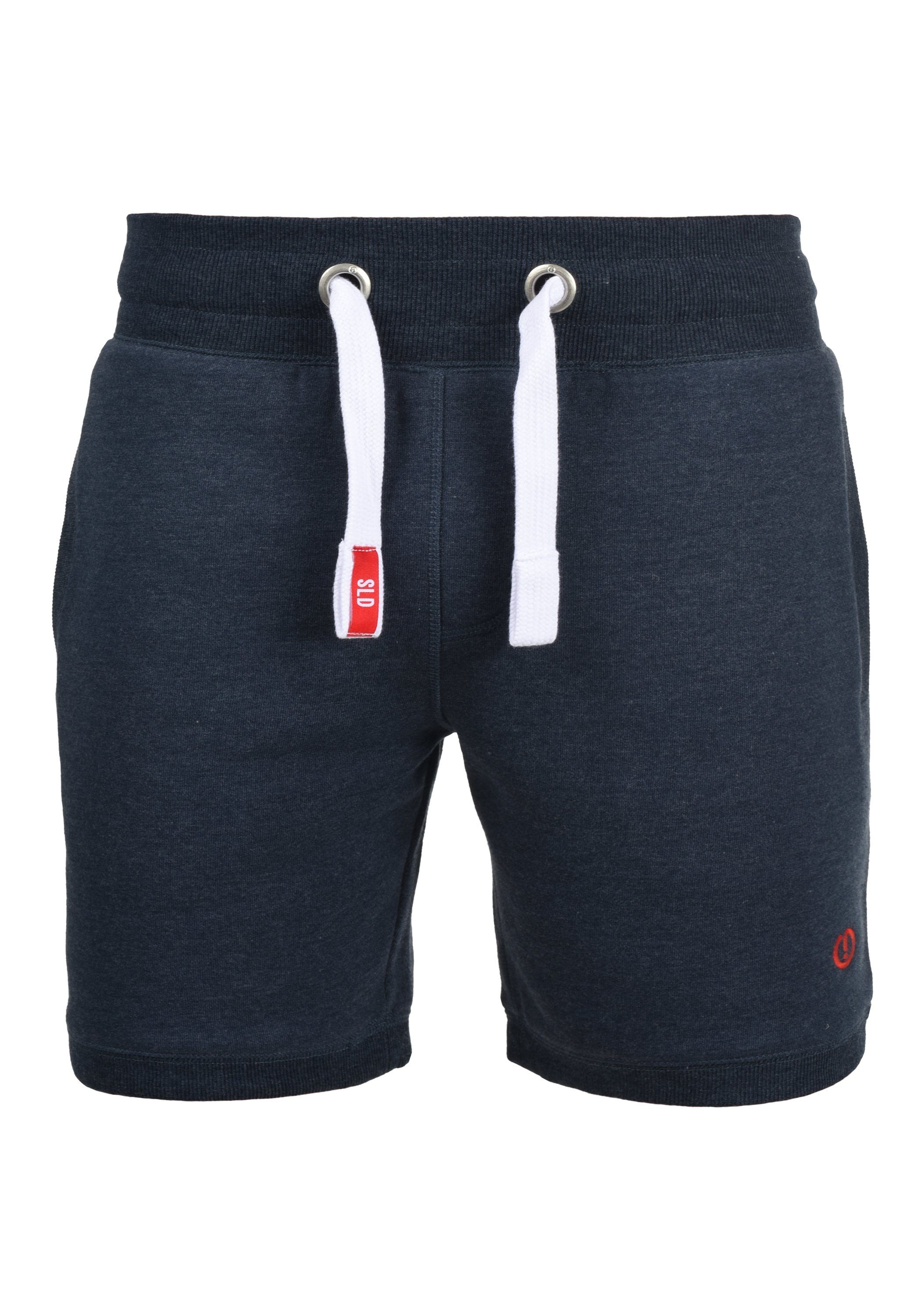 !Solid Sweatshorts SDBennShorts kurze Hose mit breiten Kontrastkordeln Insignia Blue Melange (8991)