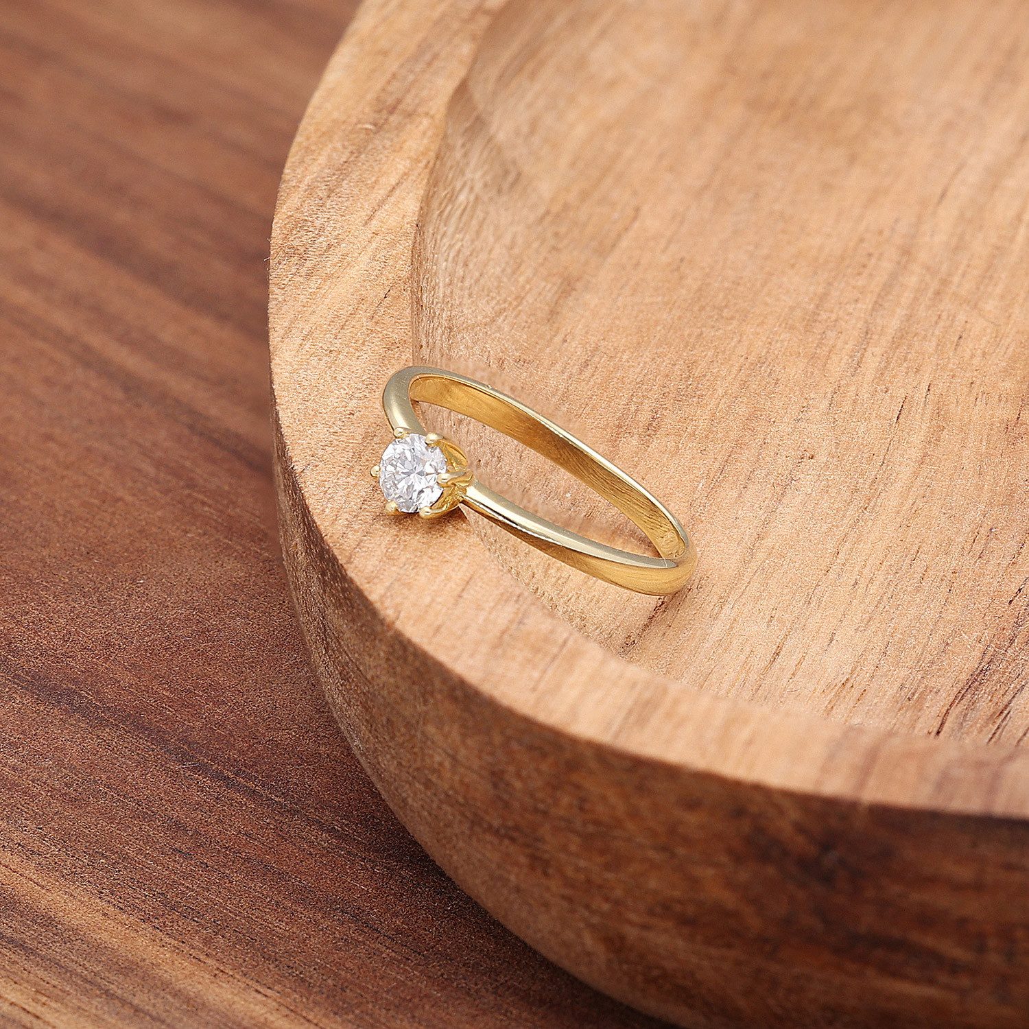 Glizz Solitärring mit Diamant 0,25 ct. günstig online kaufen