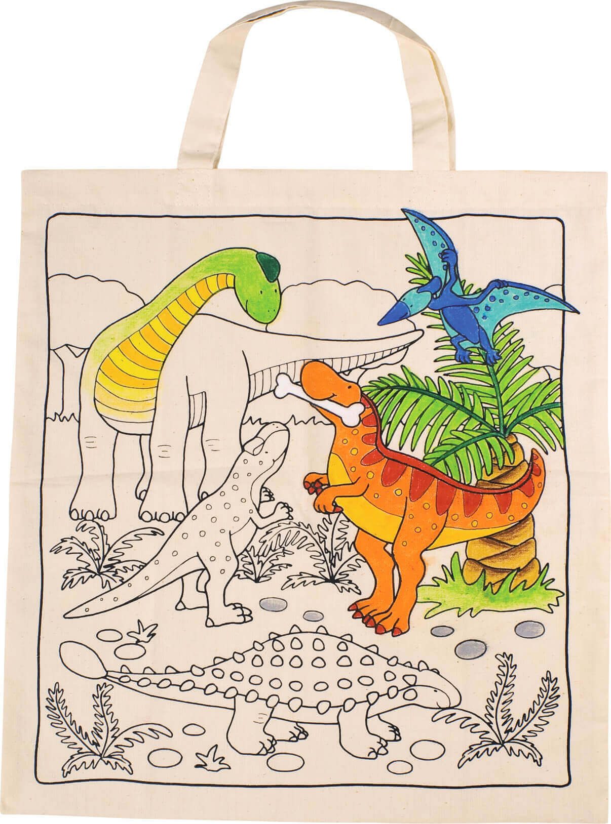 goki Kaufladensortiment goki Baumwollbeutel Dinosaurier