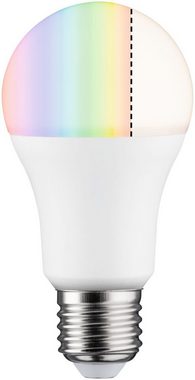 Paulmann LED-Leuchtmittel Smart Home Zigbee Standardform 9,3 W Matt E27 RGBW, E27, 1 St., Farbwechsler