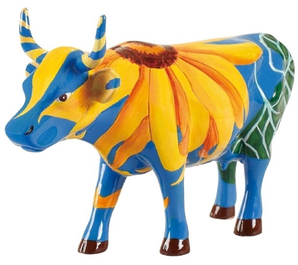 Kuh Tierfigur CowParade - Sunflowers Medium Udderly Cowparade