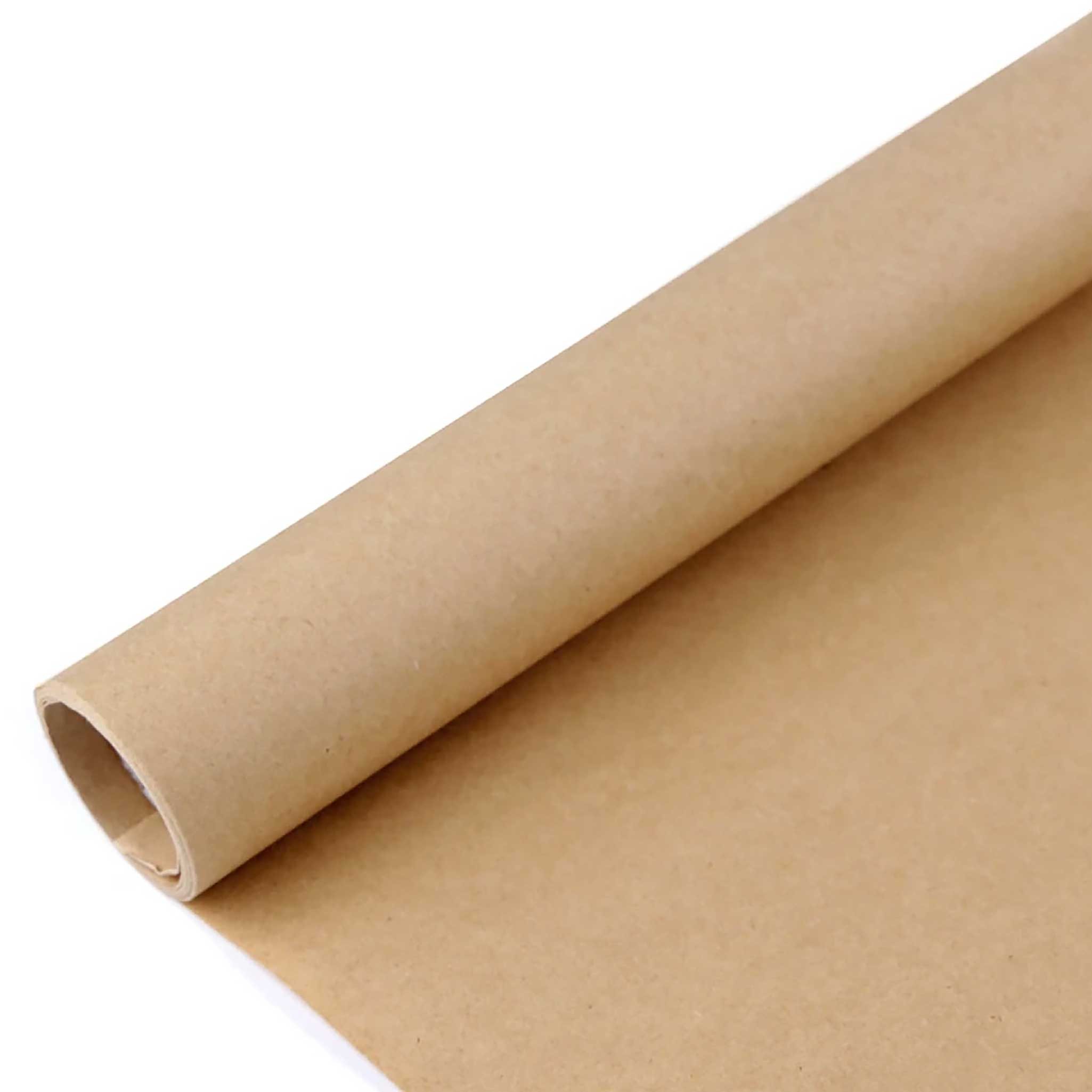 maDDma Geschenkpapier 1 Rolle Geschenkpapier natur Dekopapier Verpackungspapier, natur