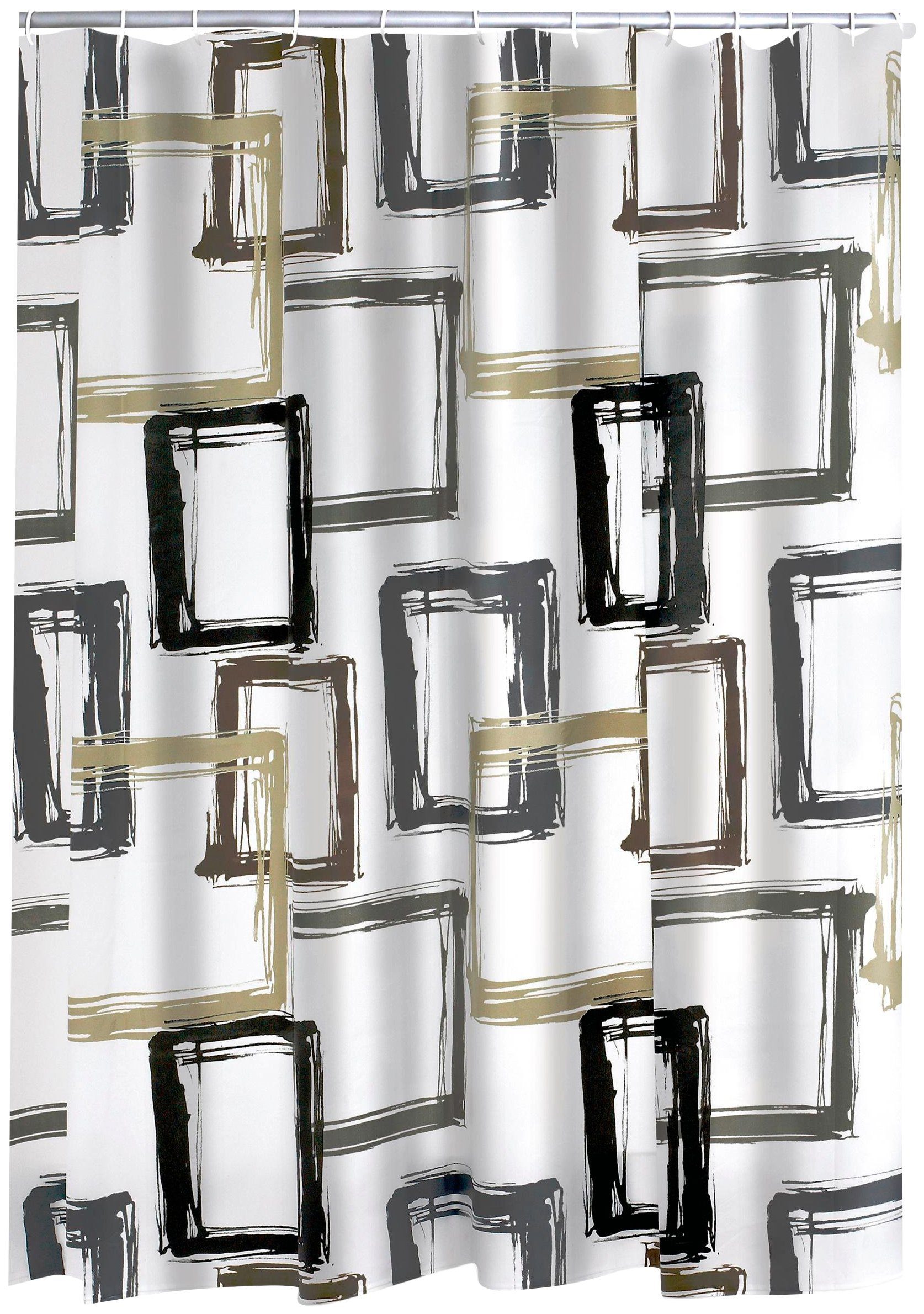 Ridder Duschvorhang Pattern Breite 180 cm, günstig online kaufen