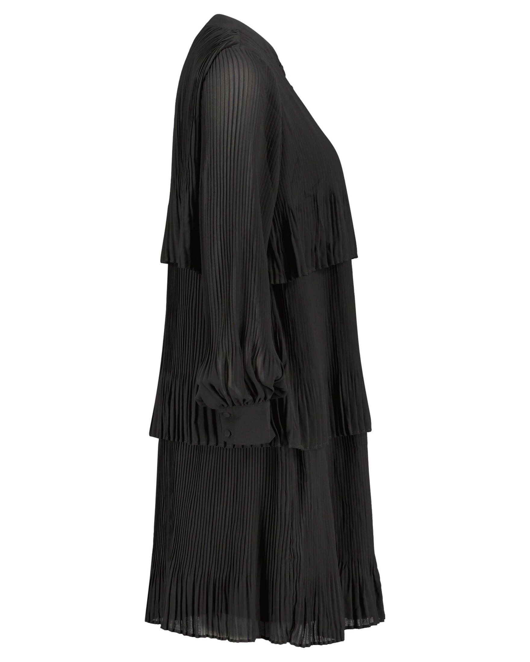 LS Y.A.S DRESS Plisseekleid Damen (1-tlg) Blusenkleid YASKALAYA