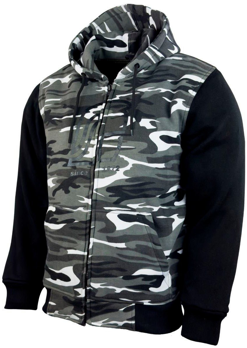 roleff Motorradjacke Hoodie mit Aramid und Protektoren günstig online kaufen