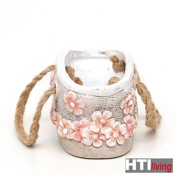 HTI-Living Pflanzkübel Keramik Pflanzgefäß Tasche