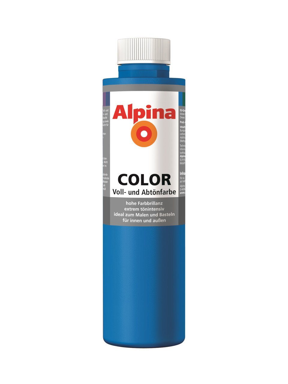 Alpina Vollton- und Abtönfarbe Alpina Color Abtönfarbe royal Blue 750 ml
