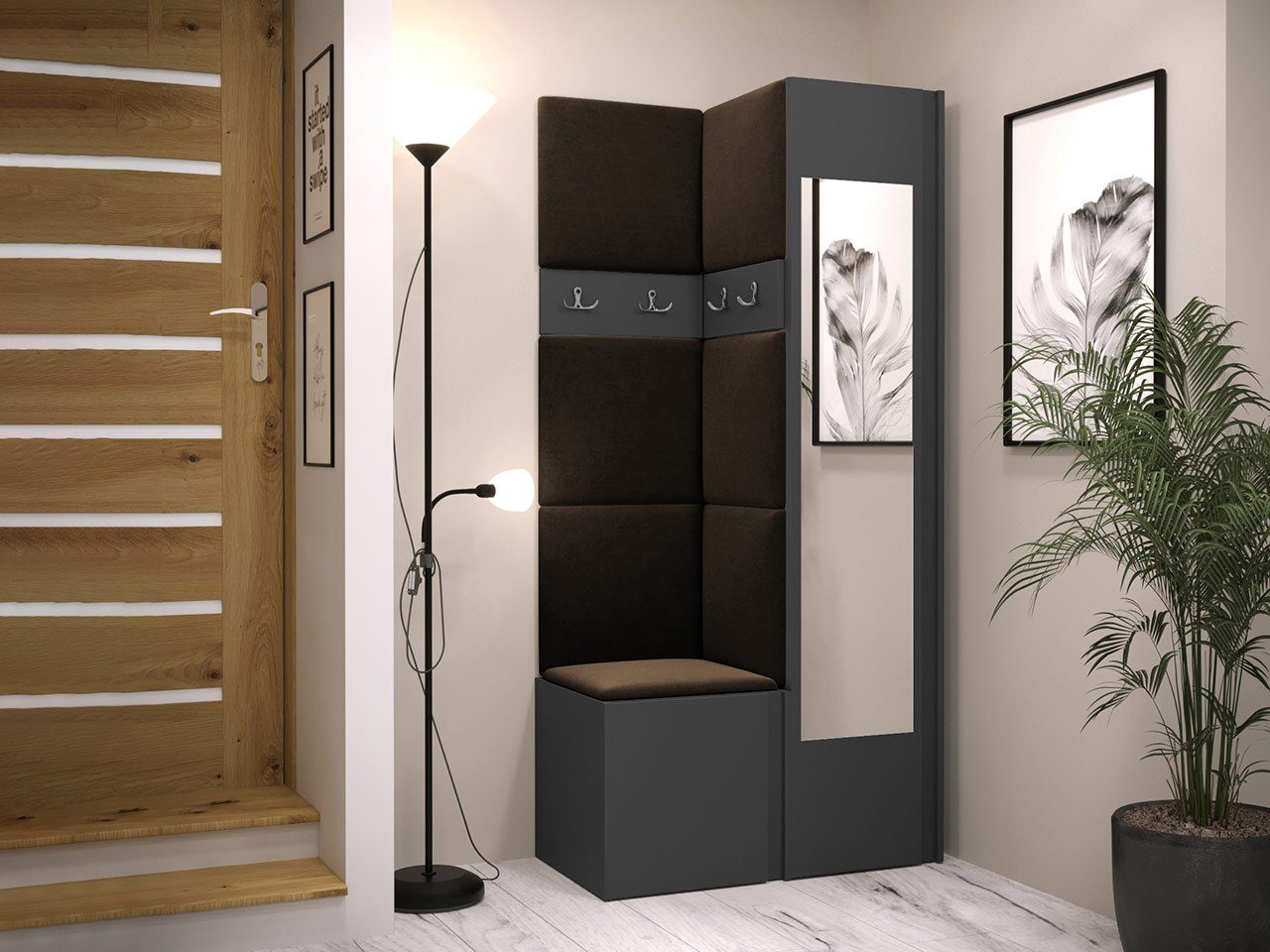 MIRJAN24 Garderoben-Set Orion XXV, (Komplett-Set, Schrank, günstig online kaufen