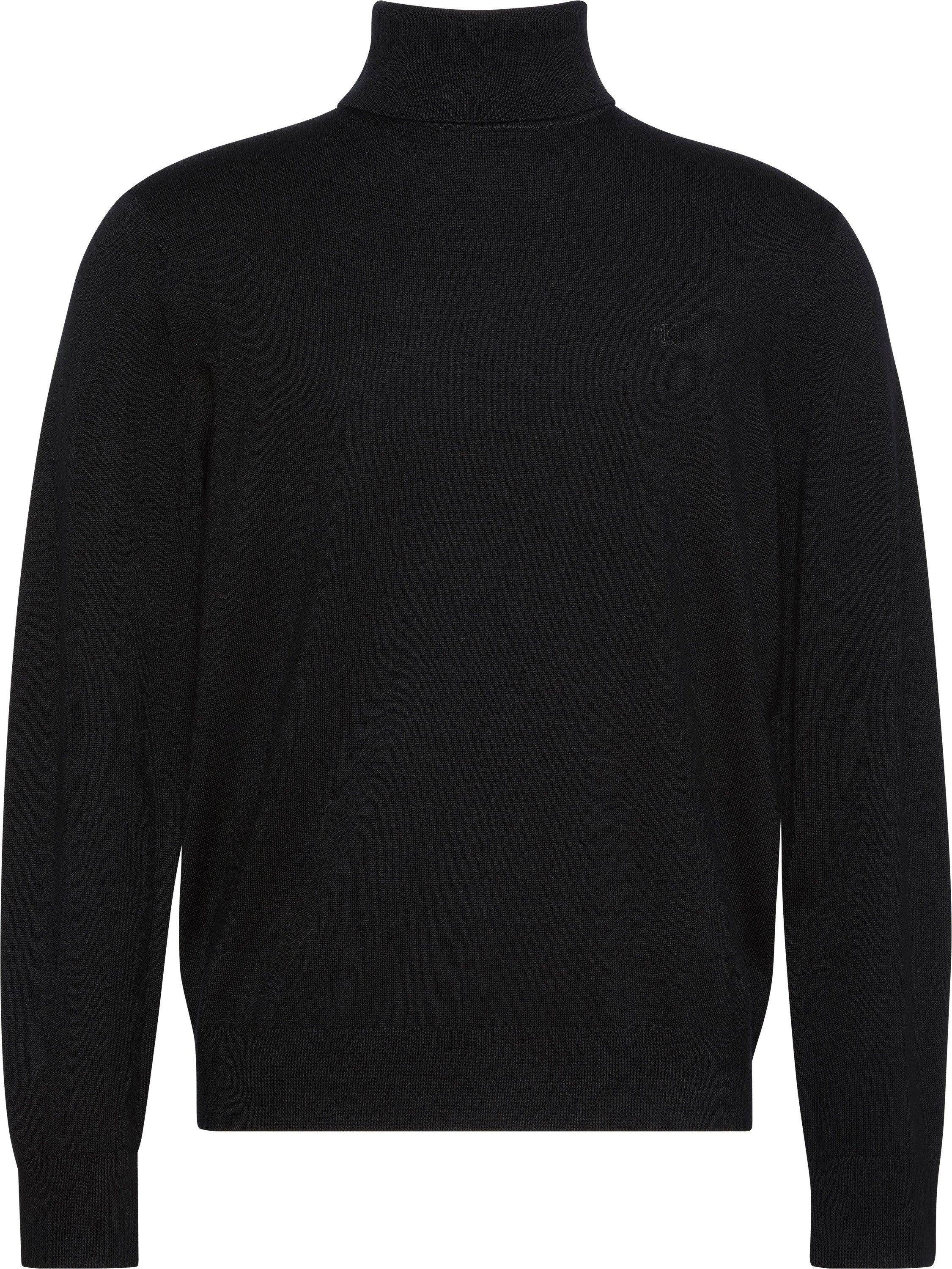 Rollkragenpullover LS 100% MERINO T-NECK 14GG