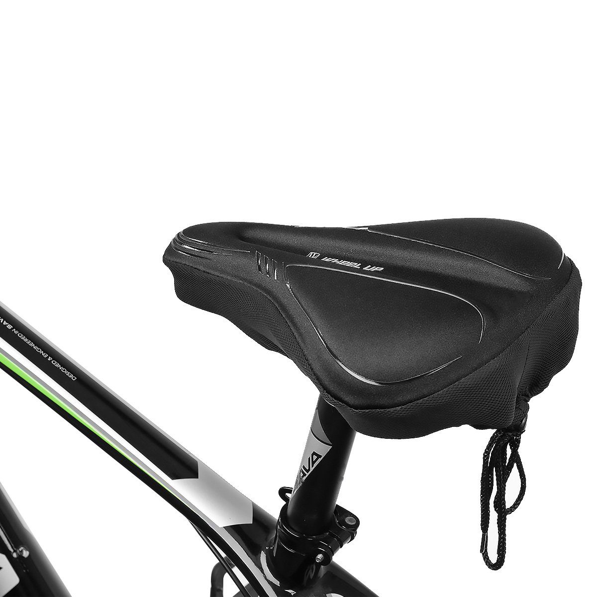 Fahrrad Fahrradsattel Sattel Fahrradsattelbezug f e-Bike MidGard Ergonomischer Memory-Schaum