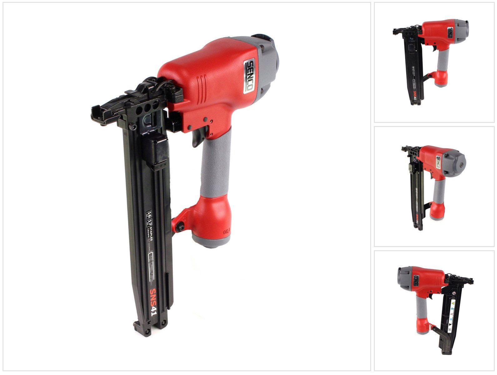 Senco Druckluft-Nagler SNS 41 Klammergerät Tacker Druckluft TYP N 25 - 50 mm