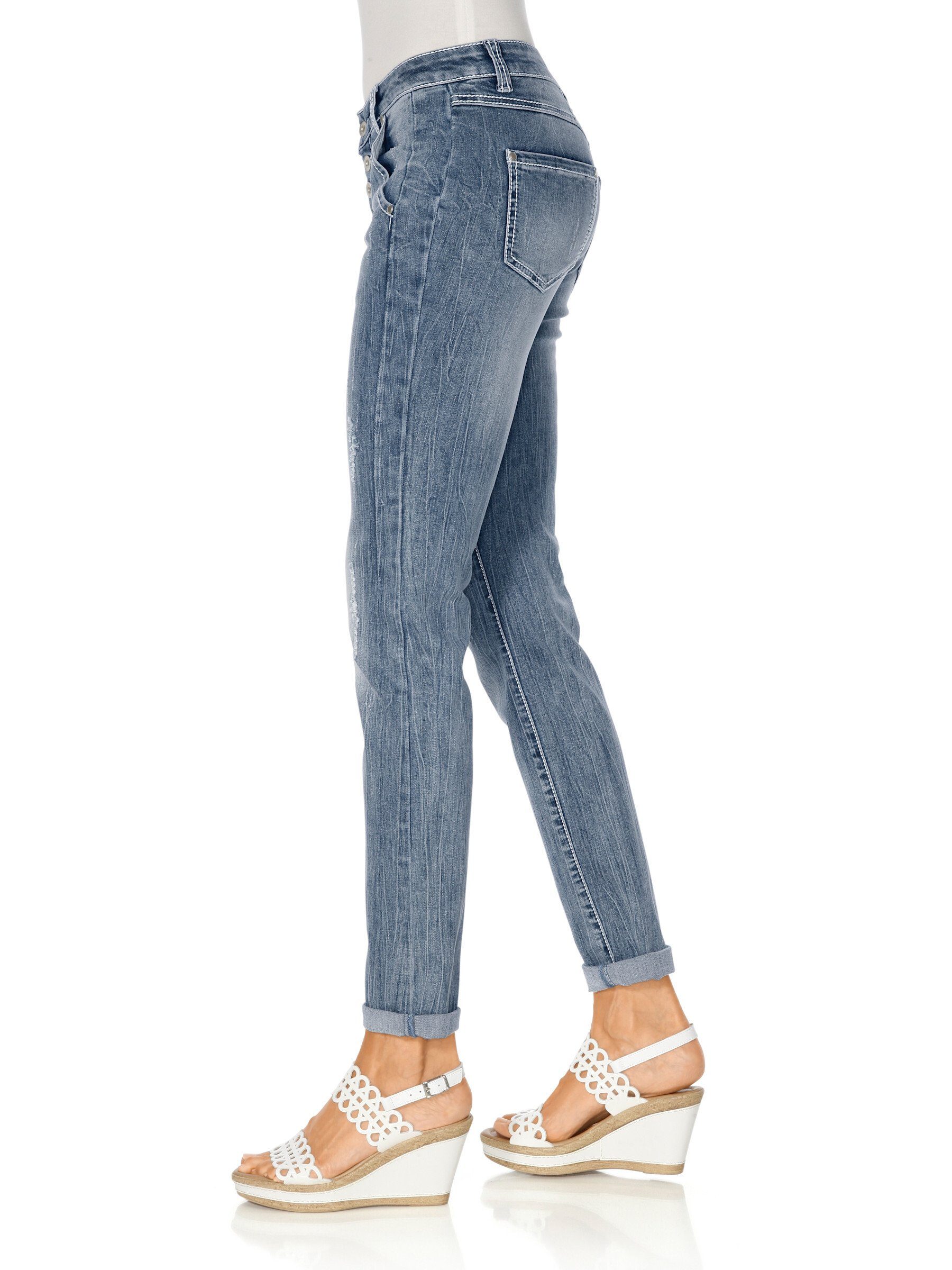 heine Bequeme Jeans Boyfriend Jeans günstig online kaufen