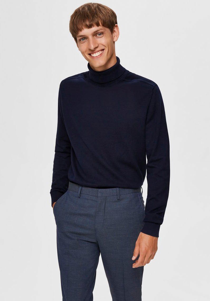Rollkragenpullover SLHBERG ROLL NECK NOOS