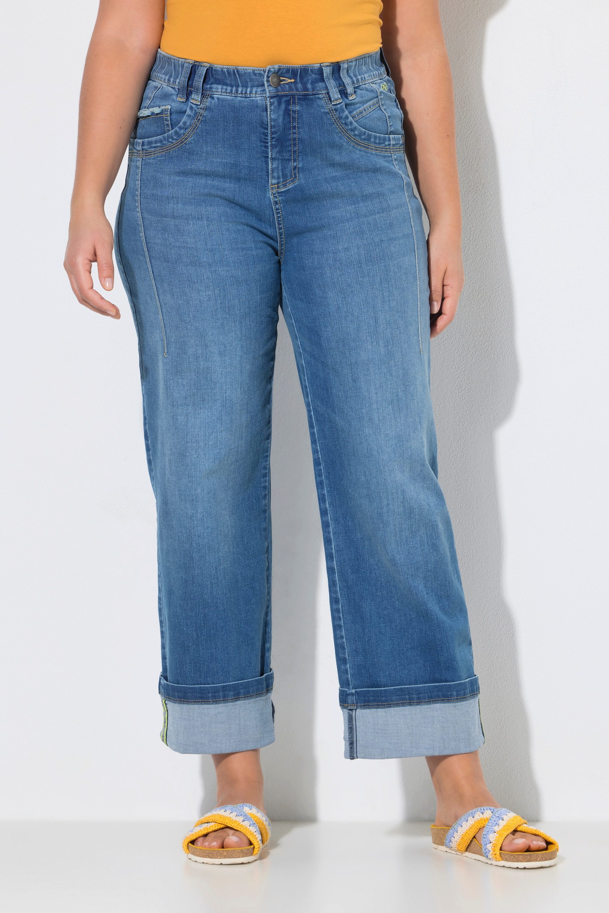Laurasøn 5-Pocket-Jeans Wide-Leg-Jeans