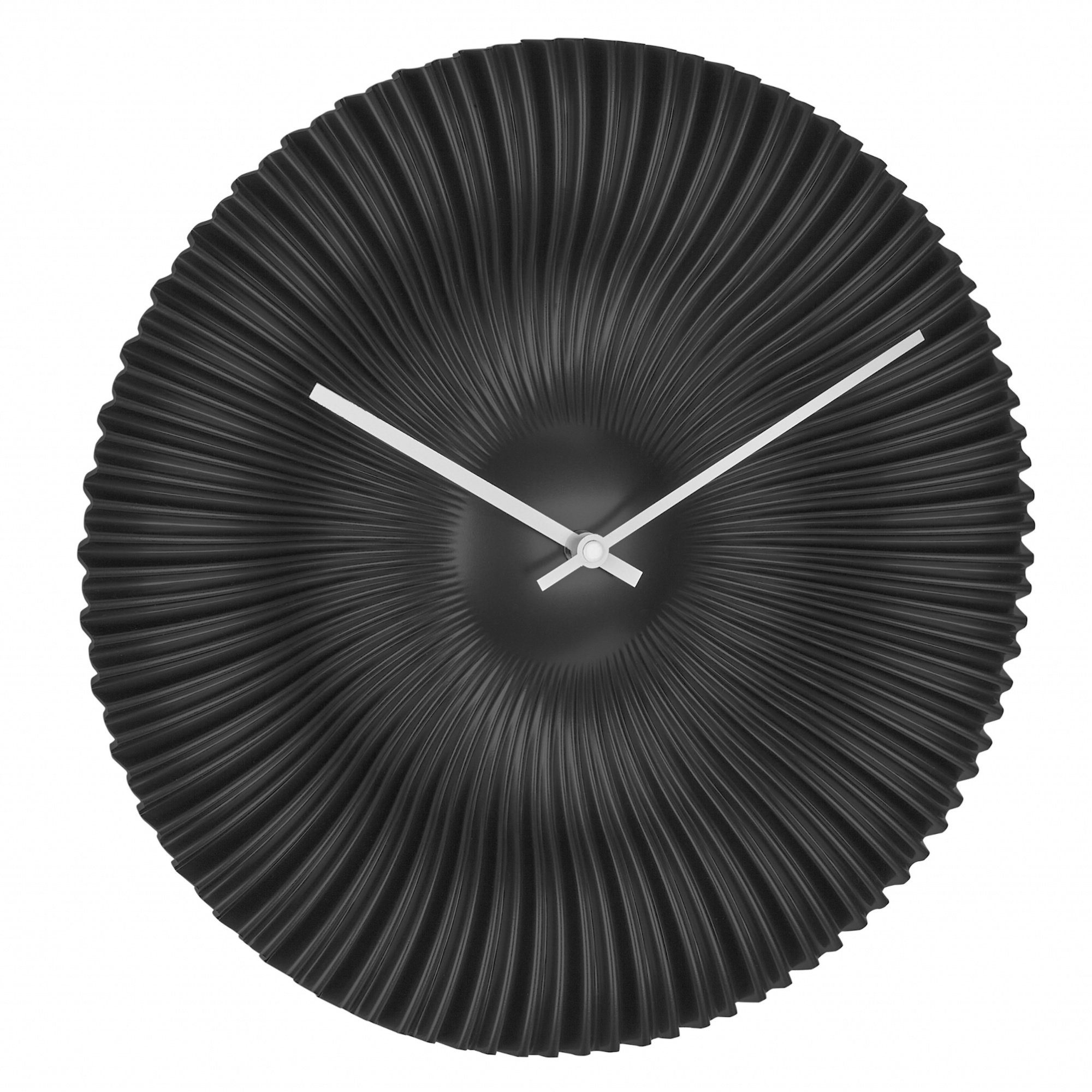 TFA Dostmann Funkwanduhr Analoge Design Wanduhr ROKOKO 60.3520 Retrostyle 330 mm Fächeroptik