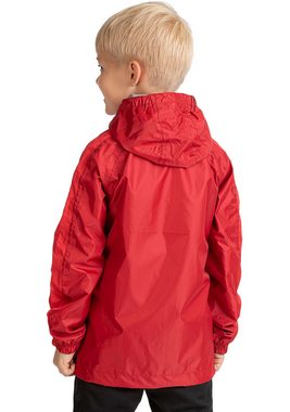 Erima Allwetterjacke Kinder TEAM Allwetterjacke - Hoher Stehkragen mit integrierter Kapuze