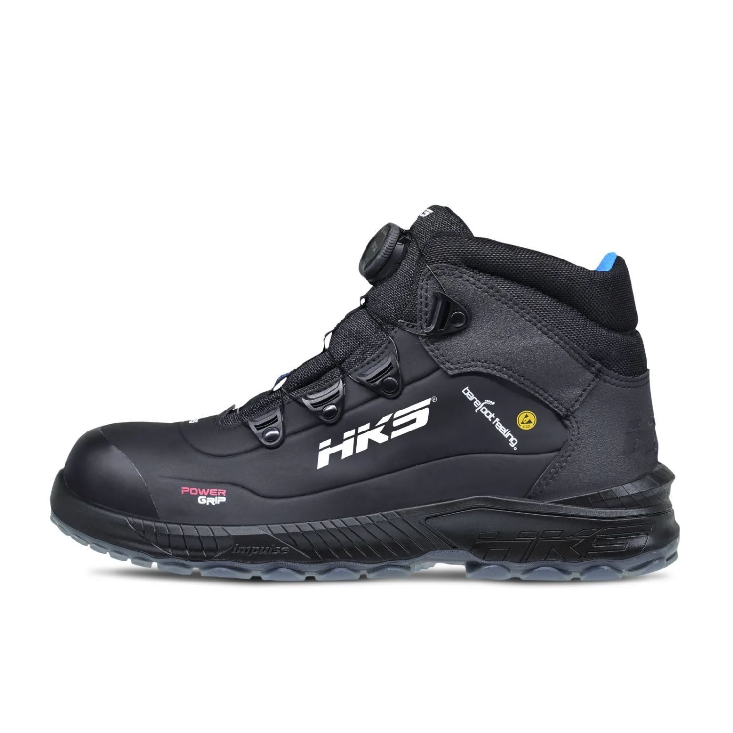 HKS Barfuß Sicherheitshochschuhe S3 "BFS 80 BOA" Sicherheitsschuh