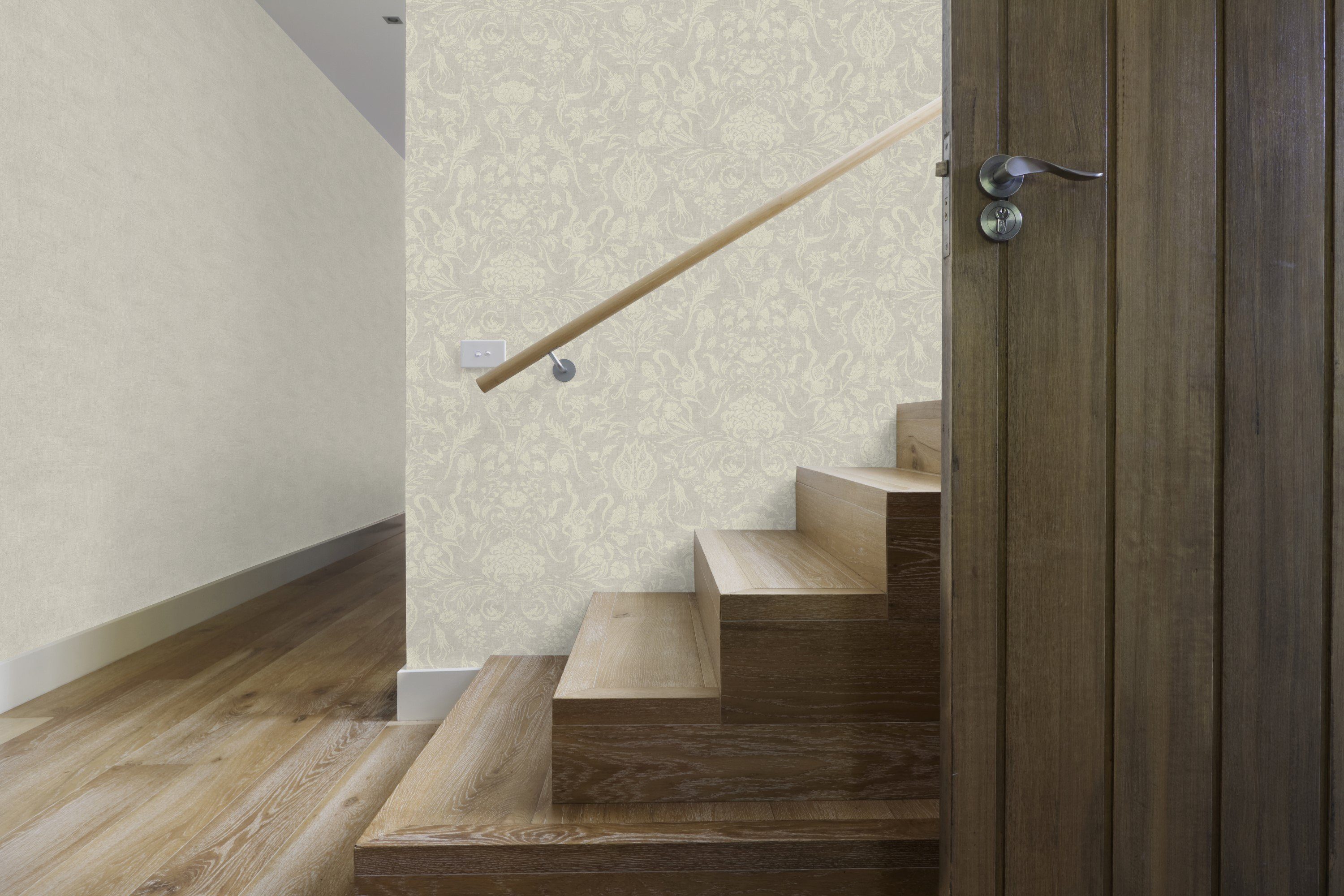 LAURA ASHLEY Vliestapete Uni, glatt, neutral, (1 St), 10mx52cm (ca. 5m2)