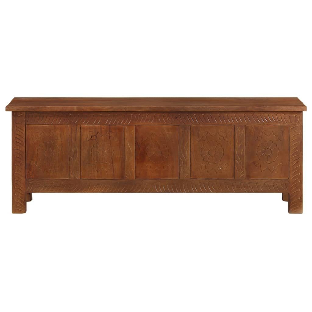 vidaXL Aufbewahrungsbox Truhe 110x30x40 cm Massivholz günstig online kaufen