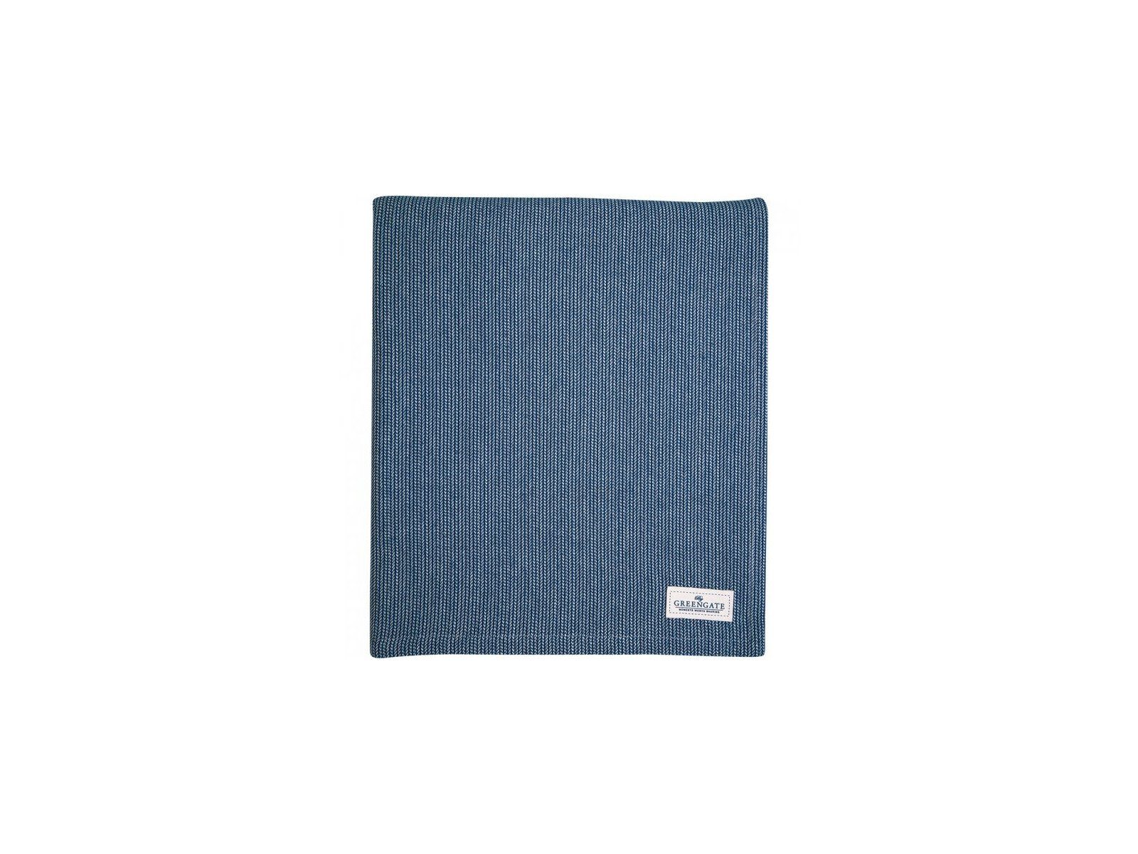 Greengate Tischdecke Alicia Tischdecke dark blue 130x170cm