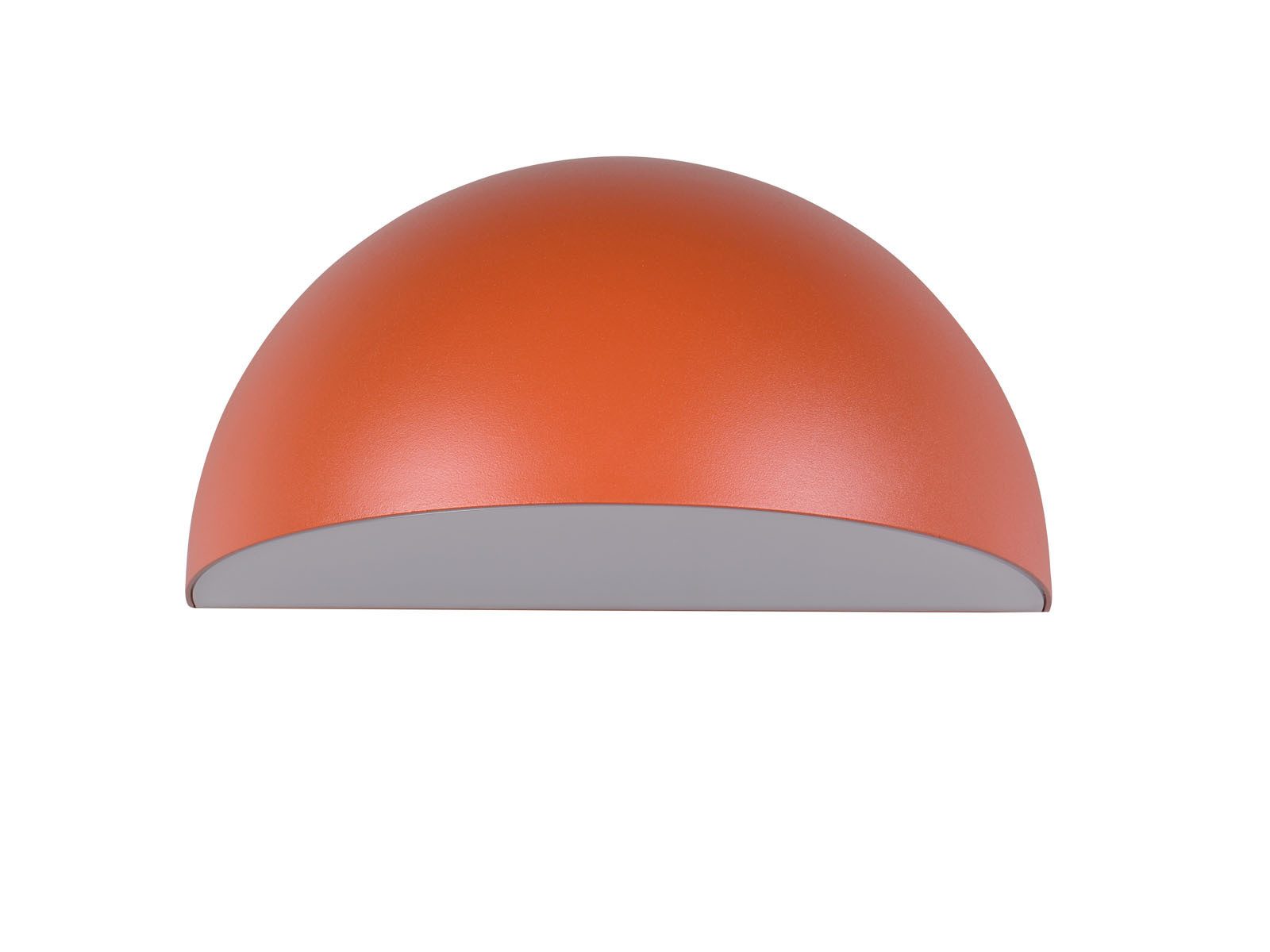 TRIO Leuchten LED Außen-Wandleuchte, LED wechselbar, Warmweiß, IP 44 Außenleuchte Orange, Außen-Beleuchtung Haus-Wand, Breite 27cm